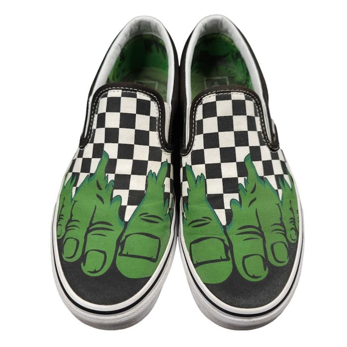 Vans marvel hulk slip 2025 on