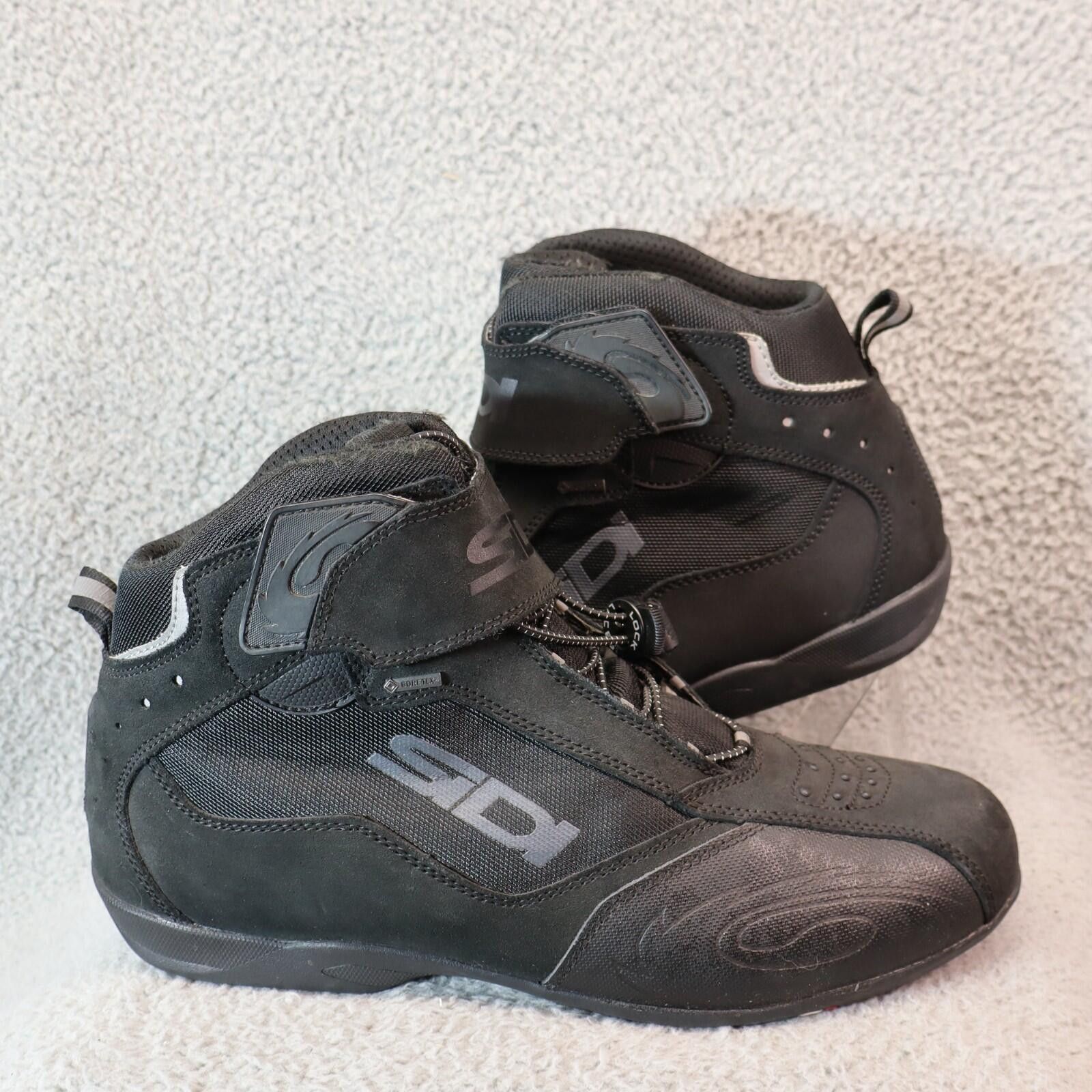 Sidi Sidi Doha Motorcycle Riding Black Suede Ankle Boots Men 12.5 Size ONE SIZE - 1 Thumbnail