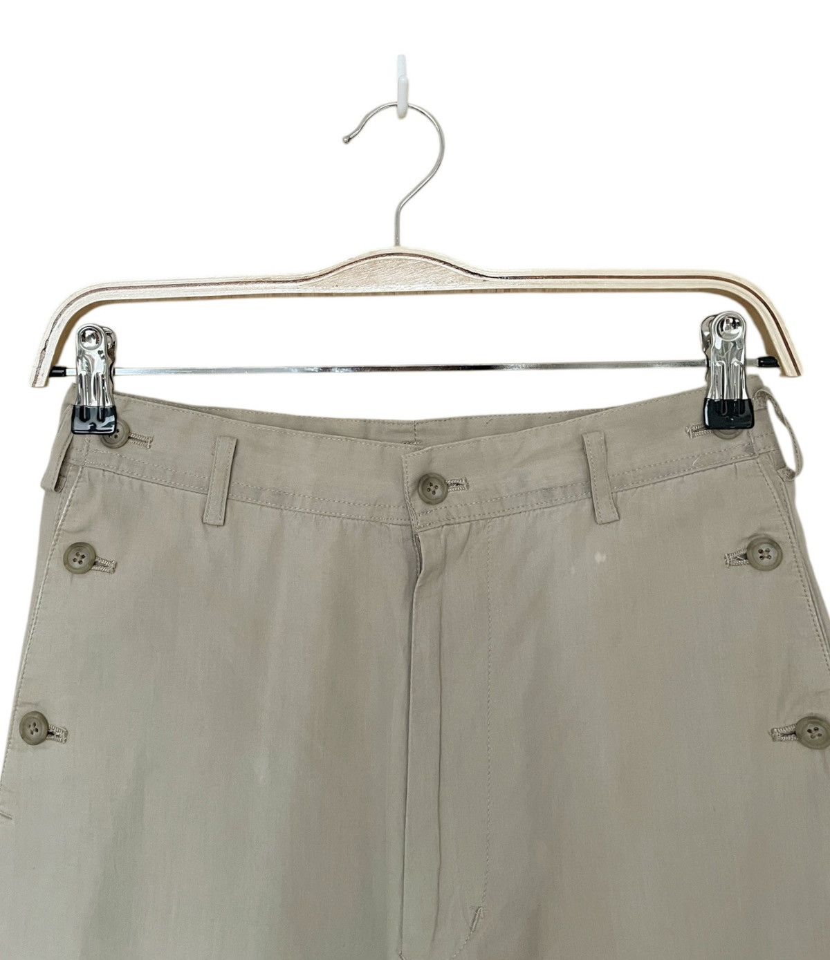 Japanese Brand × Vintage × Yohji Yamamoto Vintage Japanese Brand Yohji Yamamoto Casual Pants 1990s Size US 27 - 3 Thumbnail