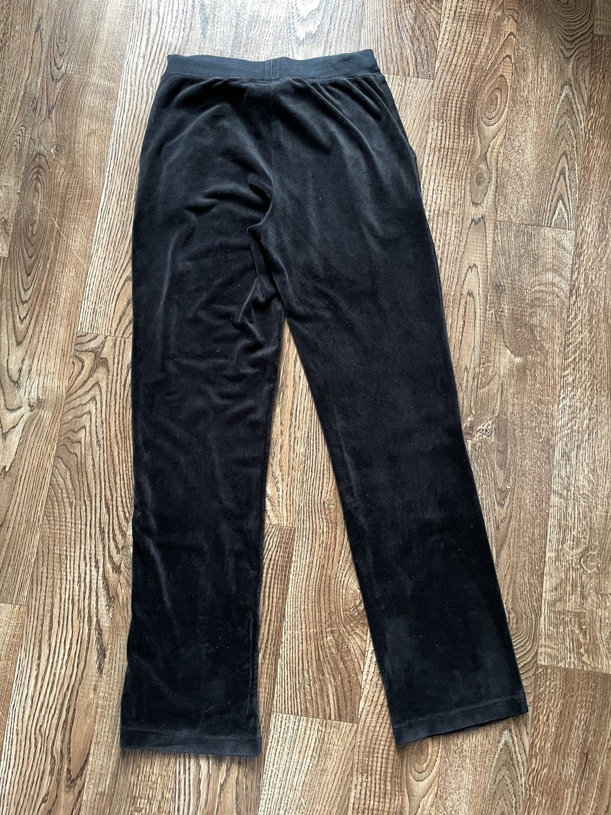 Juicy Couture Vintage Juicy Couture y2k Velvet Sweatpants Baggy 90s Size 27" / US 4 / IT 40 - 5 Thumbnail