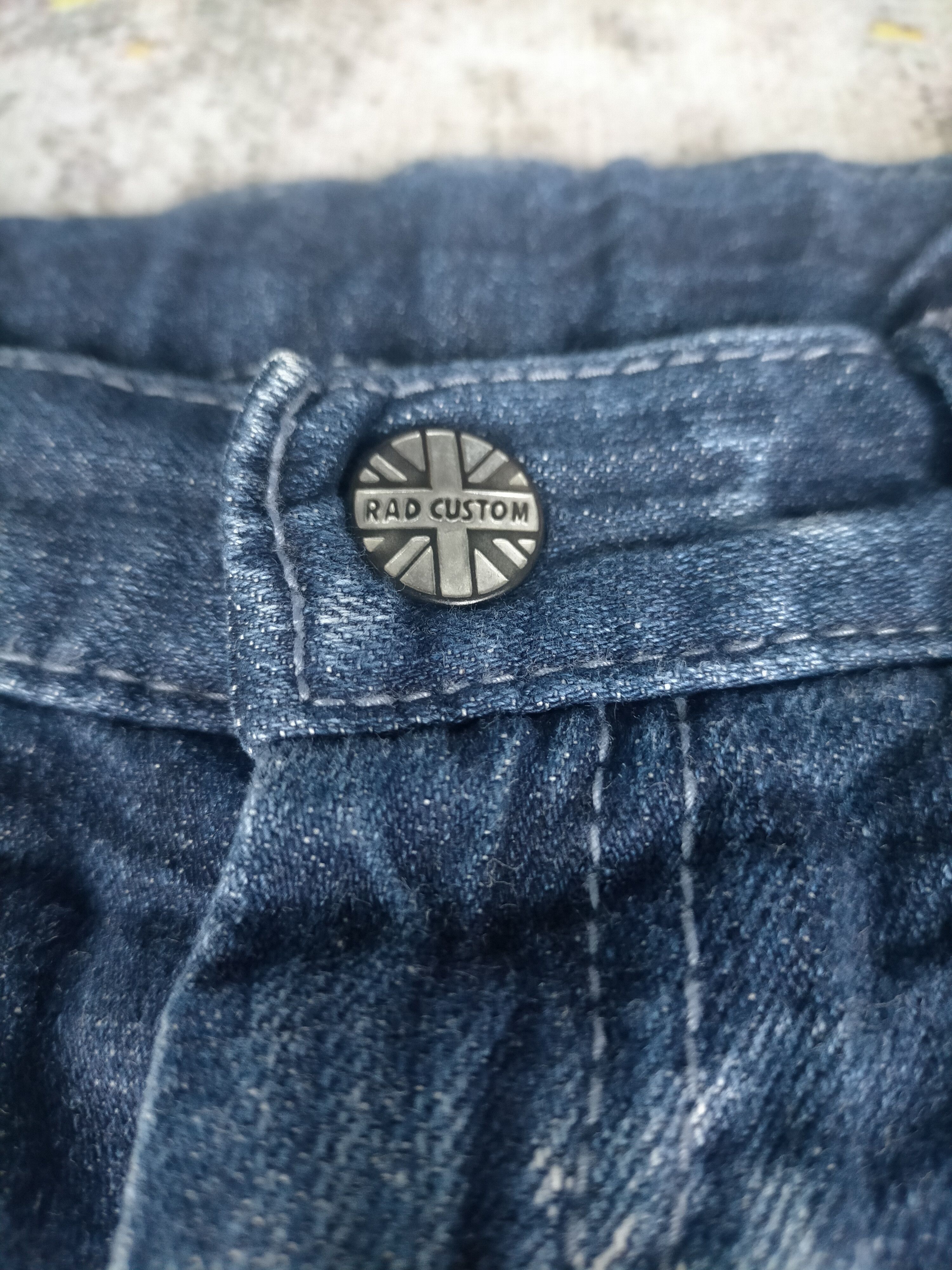 14th Addiction 🔥 Rare Rad Custom Punk Washed Insane Jeans Size US 27 - 9 Thumbnail