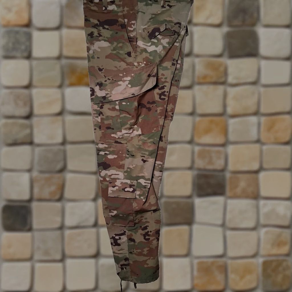 Vintage VINTAGE US Military Army Combat Trouser Pants 34x33 Camo Rip Stop Fatigues Size US 34 / EU 50 - 1 Thumbnail