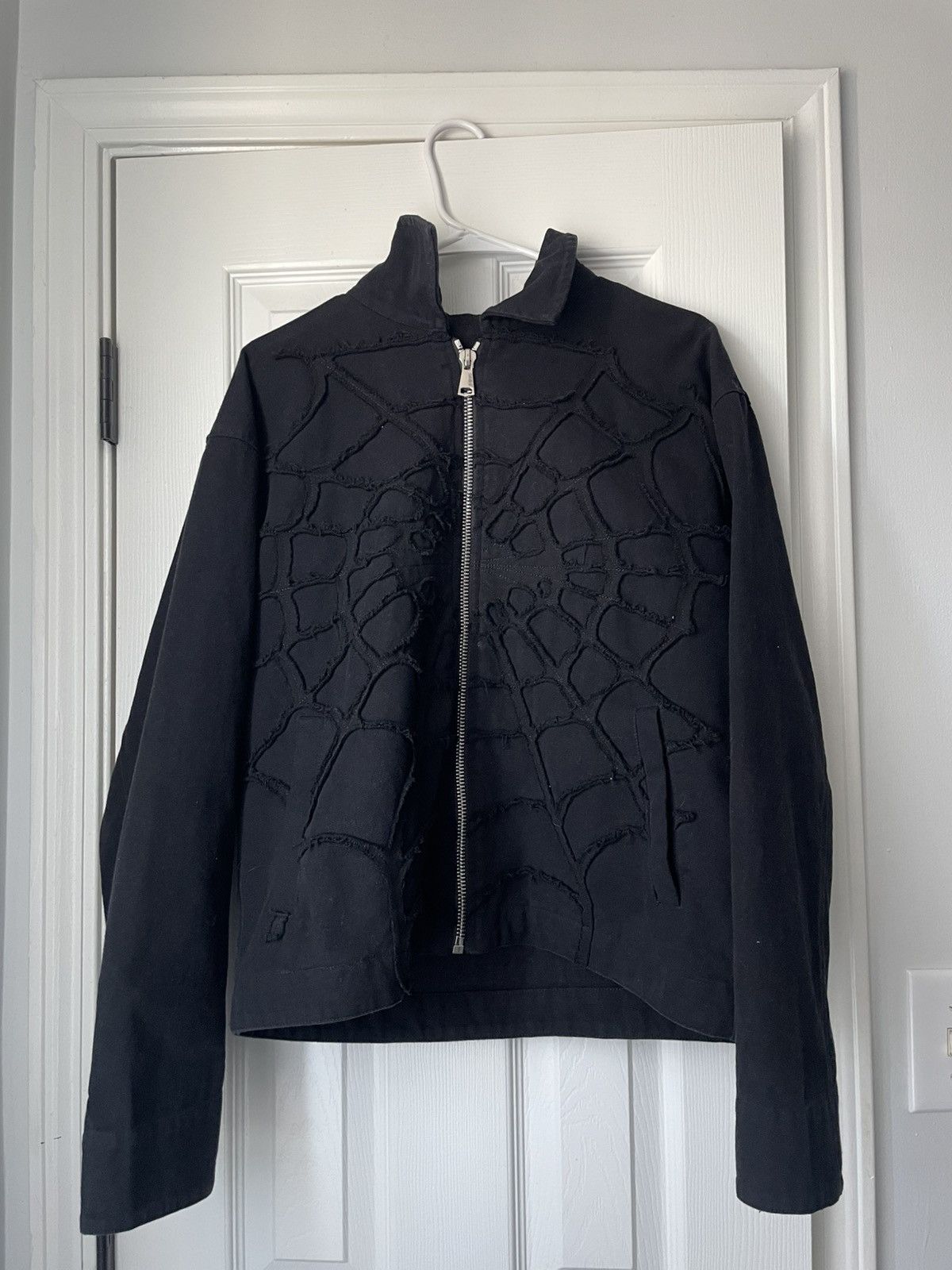 Japanese Brand Black Spider Web Jacket Size US M / EU 48-50 / 2 - 5 Thumbnail