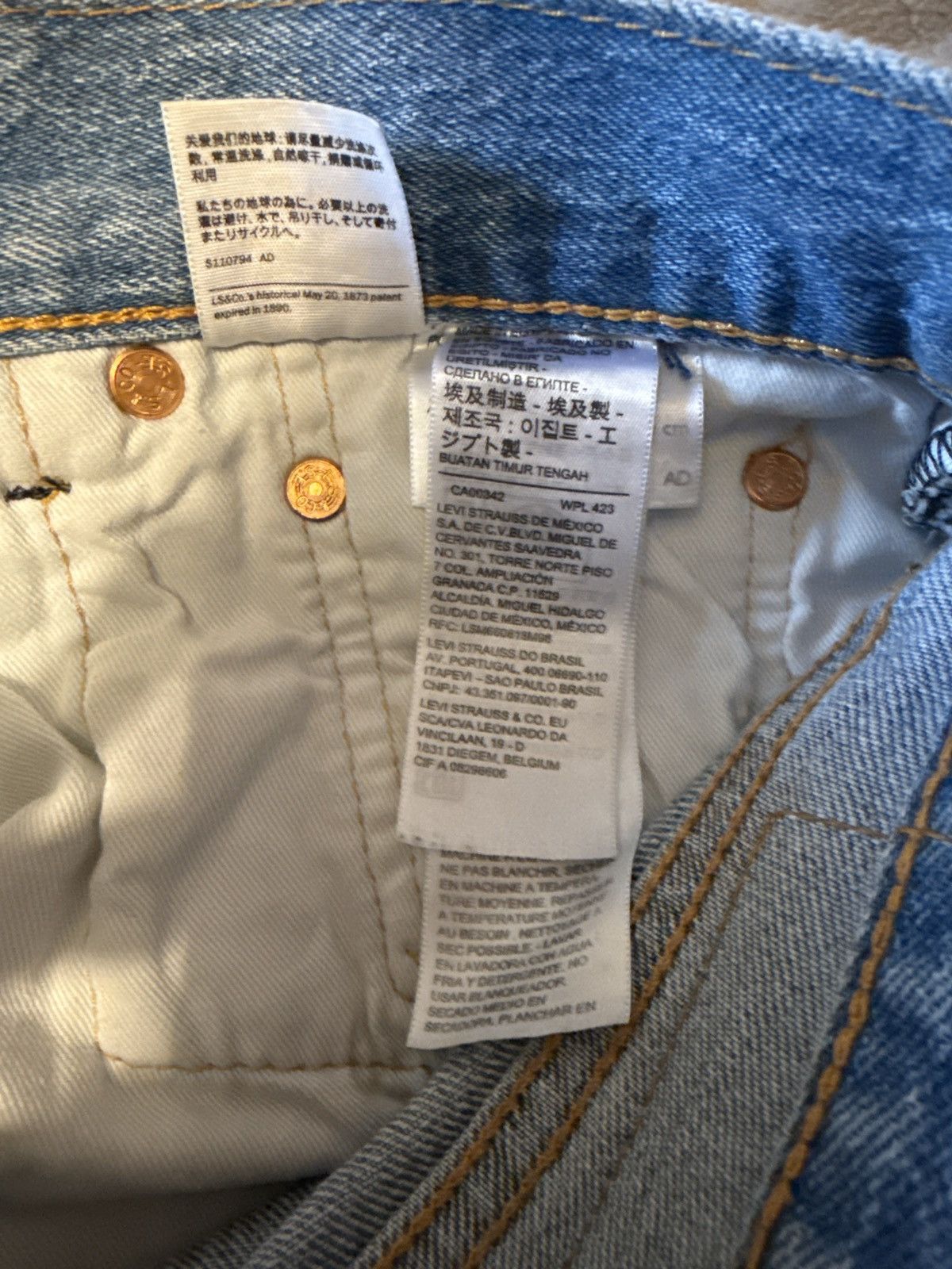 Levi's 501 Levi’s Size US 29 - 6 Thumbnail