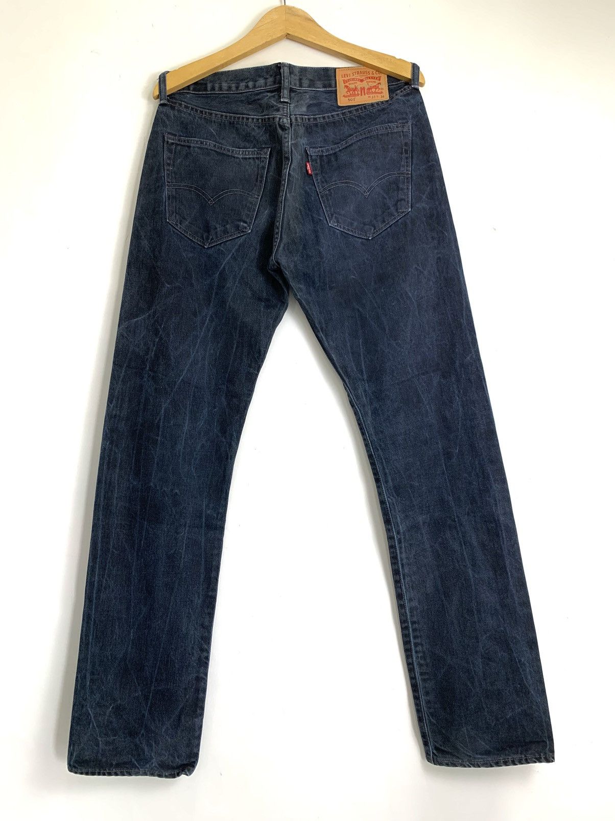 Levi's LEVIS STONEWASH acid JEANS 501 RARE Size US 31 - 4 Thumbnail