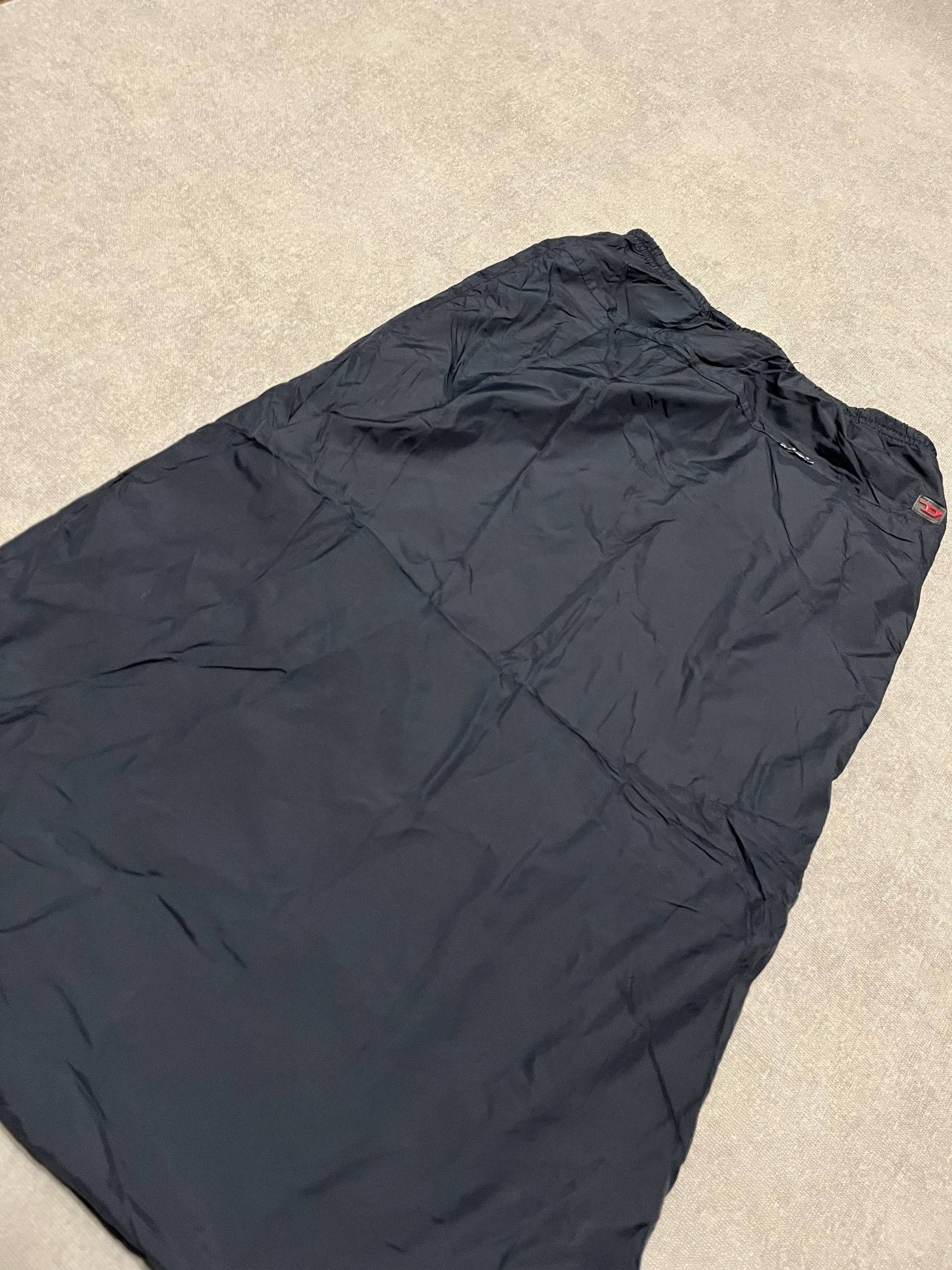 Diesel Diesel Mini Skirt Vintage Womens Junior Black Logo Size 22" - 4 Thumbnail