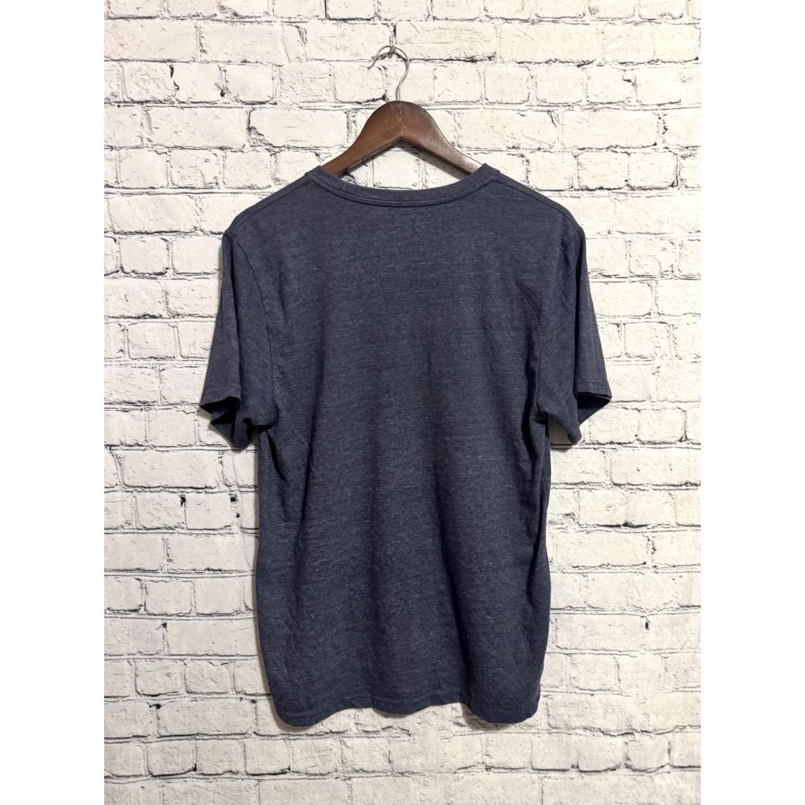 Vintage Dallas Cowboys Football Men's T-Shirt Medium Blue Crew Neck Graphic Print Shirt Men M Size US M / EU 48-50 / 2 - 4 Thumbnail
