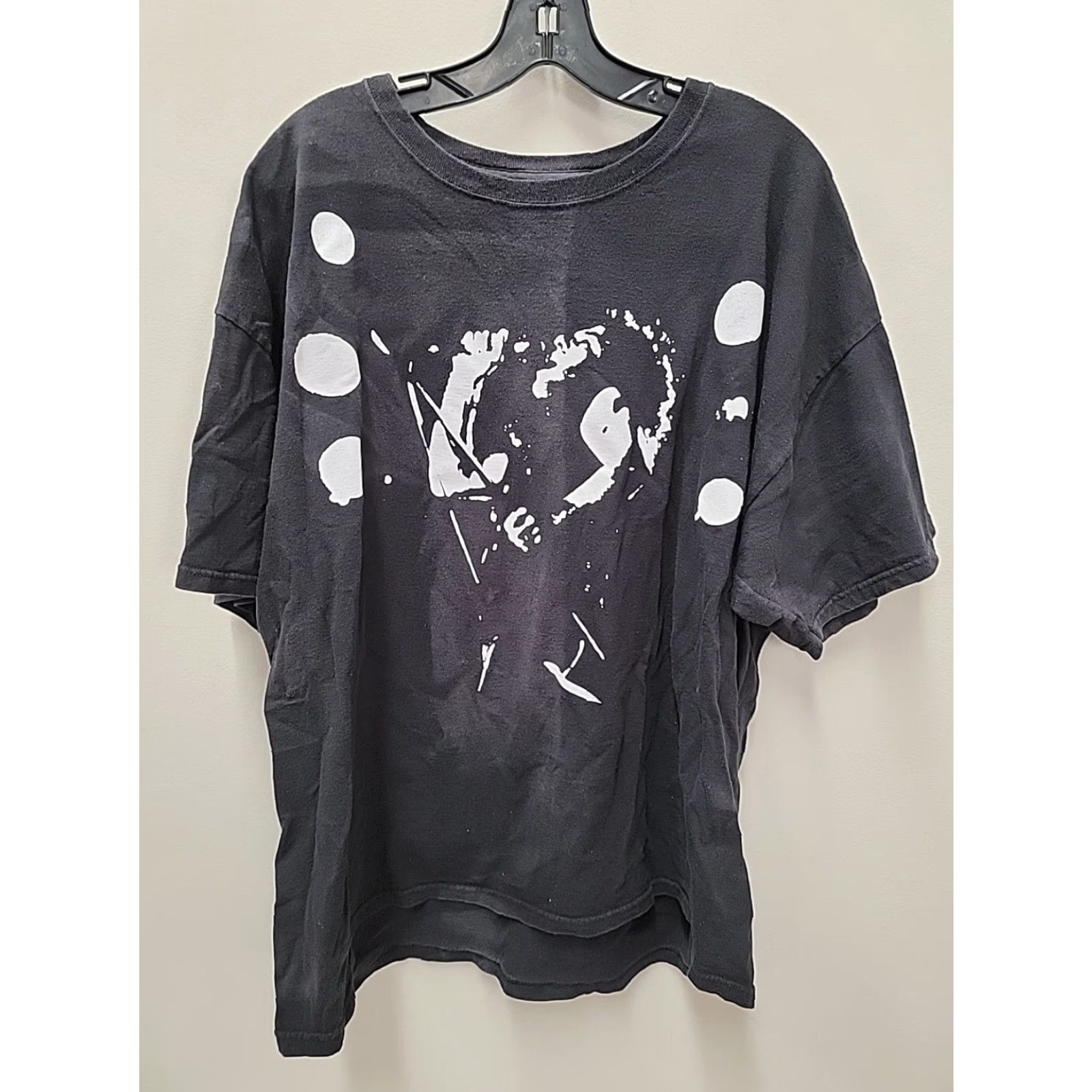 Hanes VINTAGE Ronnie James Dio Memorial Funeral Shirt 2XL Black Graphic Tee Men Shirt Black Rock Metal 90s Mens Size US XXL / EU 58 / 5 - 4 Thumbnail