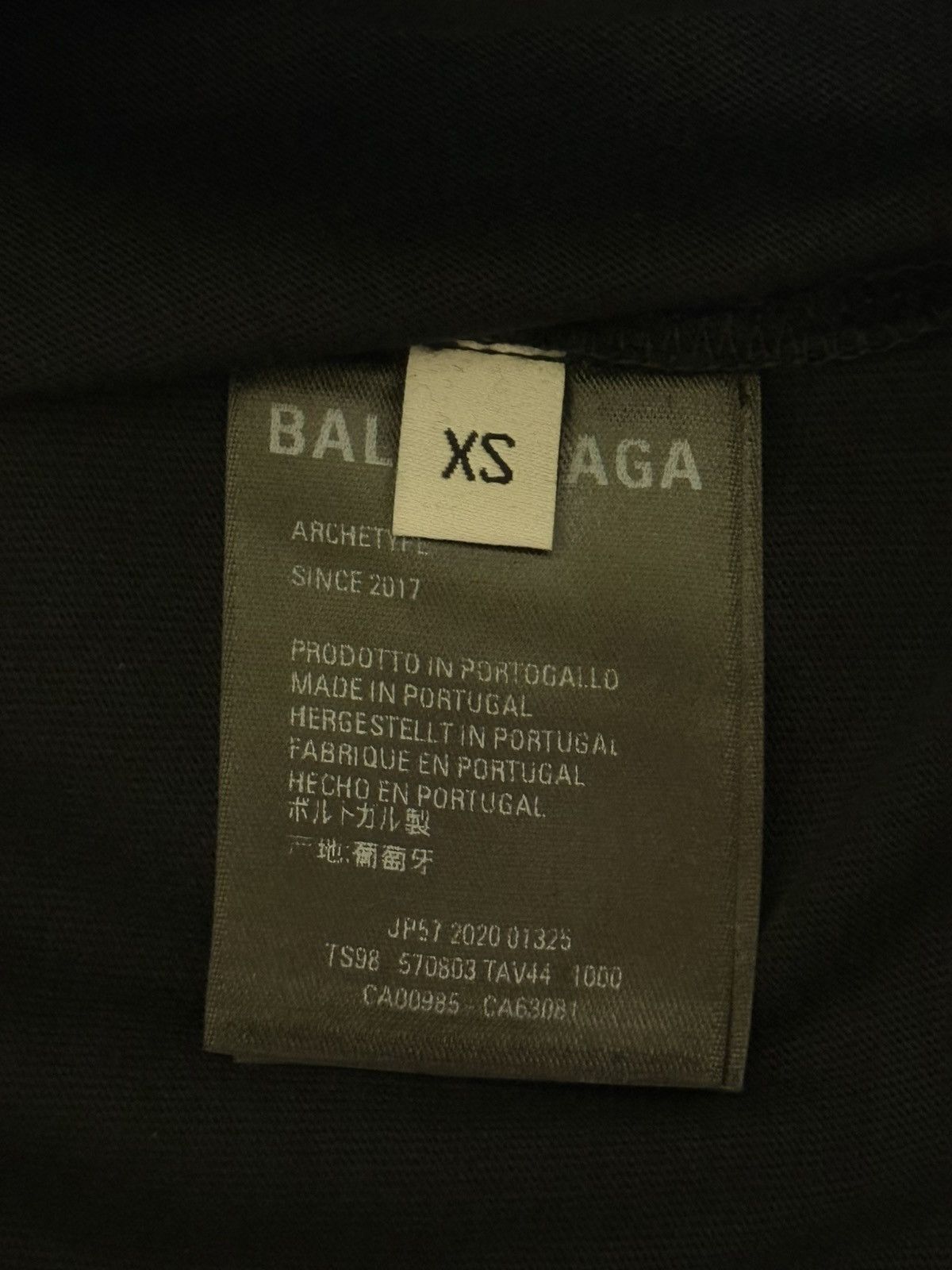 Balenciaga Balenciaga black t shirt Size US XS / EU 42 / 0 - 6 Thumbnail