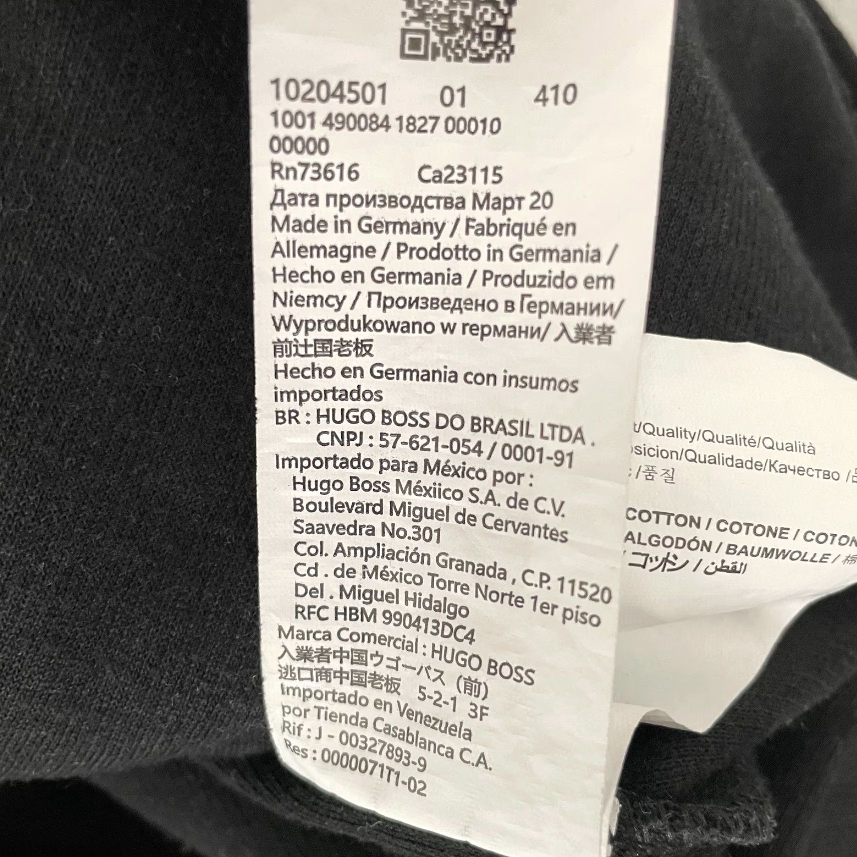 Hugo Boss Hugo Boss Sweater Adult 3XL Black 1/4 Zip Pullover Logo Mens XXXL Size US XXL / EU 58 / 5 - 7 Thumbnail