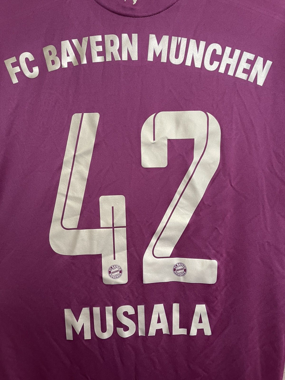 Adidas 2022/2023 Adidas Bayern Munich Musiala Soccer Jersey Shirt Size US M / EU 48-50 / 2 - 6 Thumbnail
