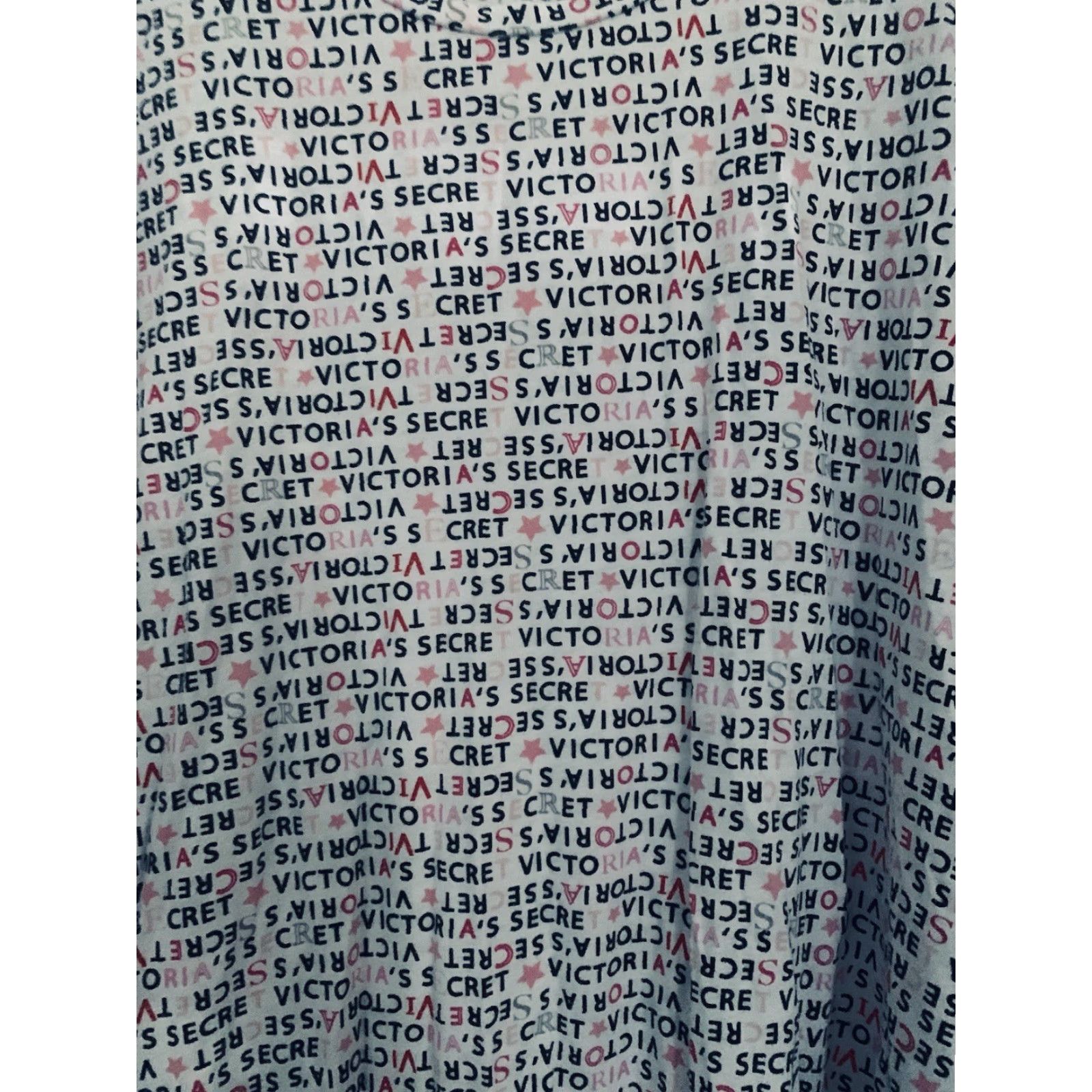 Victoria's Secret Victoria's Secret Sleepwear Shirt Dress Shirt Long Sleeve Womens Small White Lounge Top Scoop Neck T-Shirt Size S / US 4 / IT 40 - 2 Thumbnail