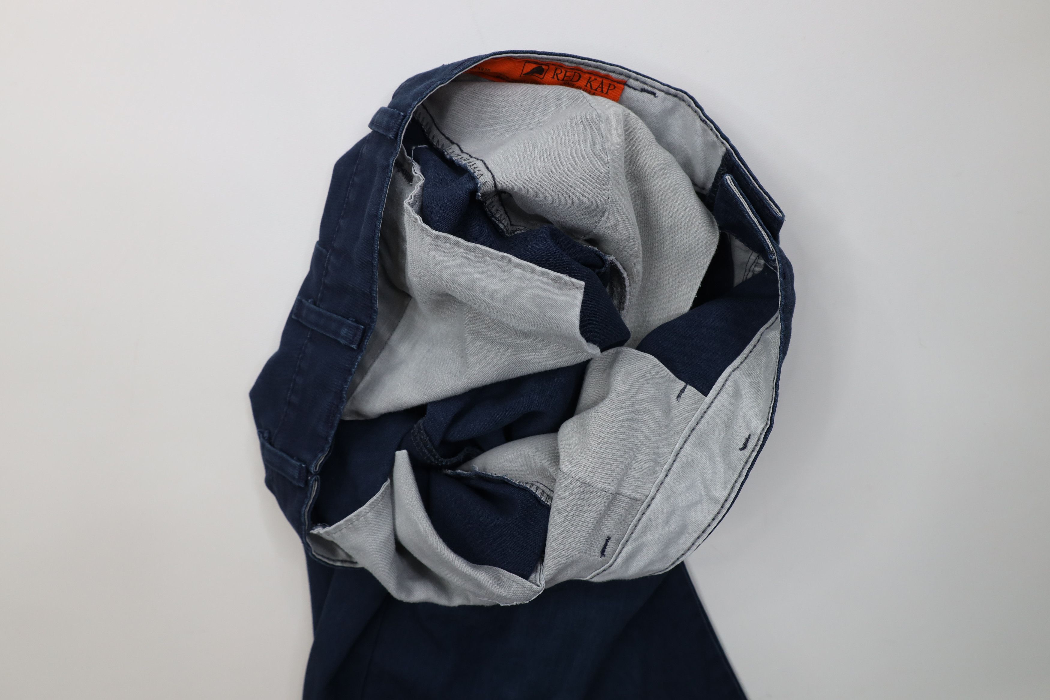 Vintage Vintage 90s Streetwear Wide Leg Pants Workwear Blue USA Size US 36 / EU 52 - 12 Thumbnail