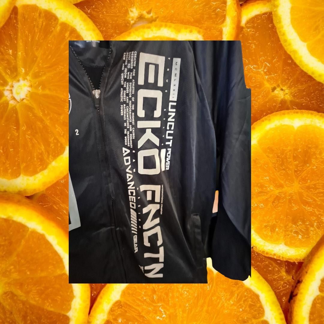 Ecko Unltd. Ecko Unltd Fnctn Black Hooded Full Zip Jacket Size Large Size US L / EU 52-54 / 3 - 3 Thumbnail
