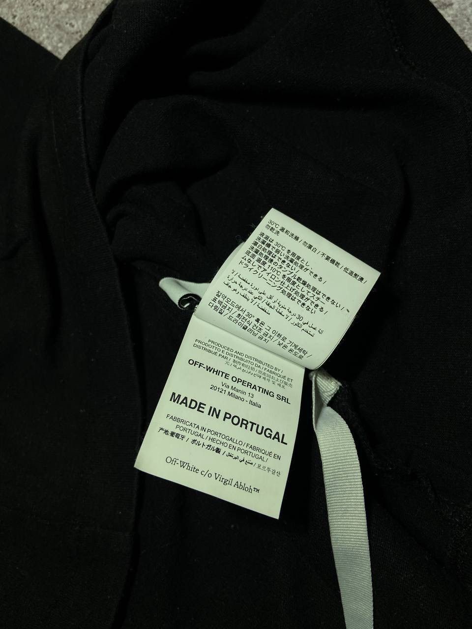 Off-White Off-White SS21 "Dematerialization" Bulldozer Tee — Black Size US M / EU 48-50 / 2 - 17 Thumbnail