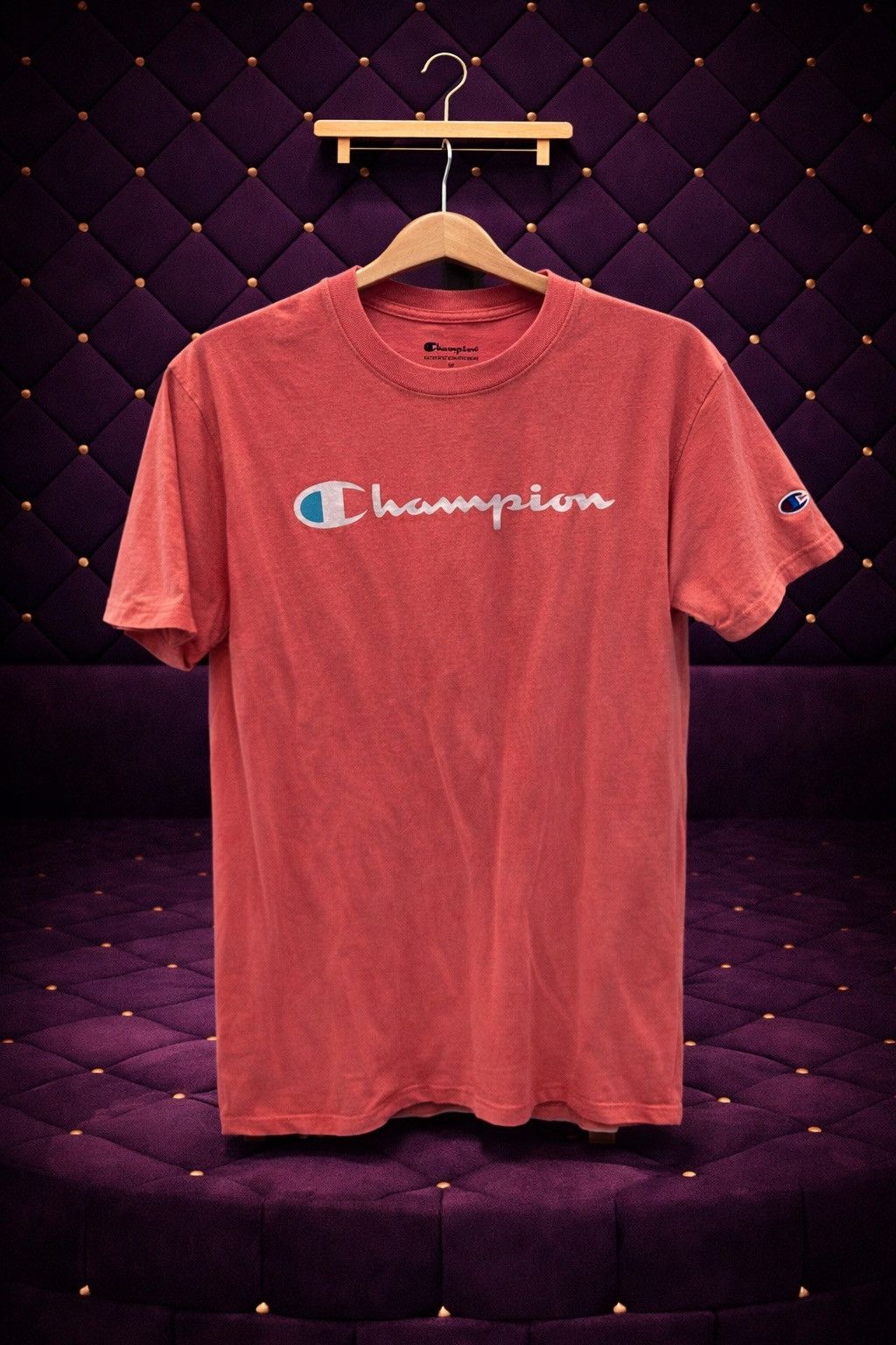 Champion CHAMPION HERITAGE SCRIPT LOGO S/S T SHIRT Size US L / EU 52-54 / 3 - 1 Thumbnail