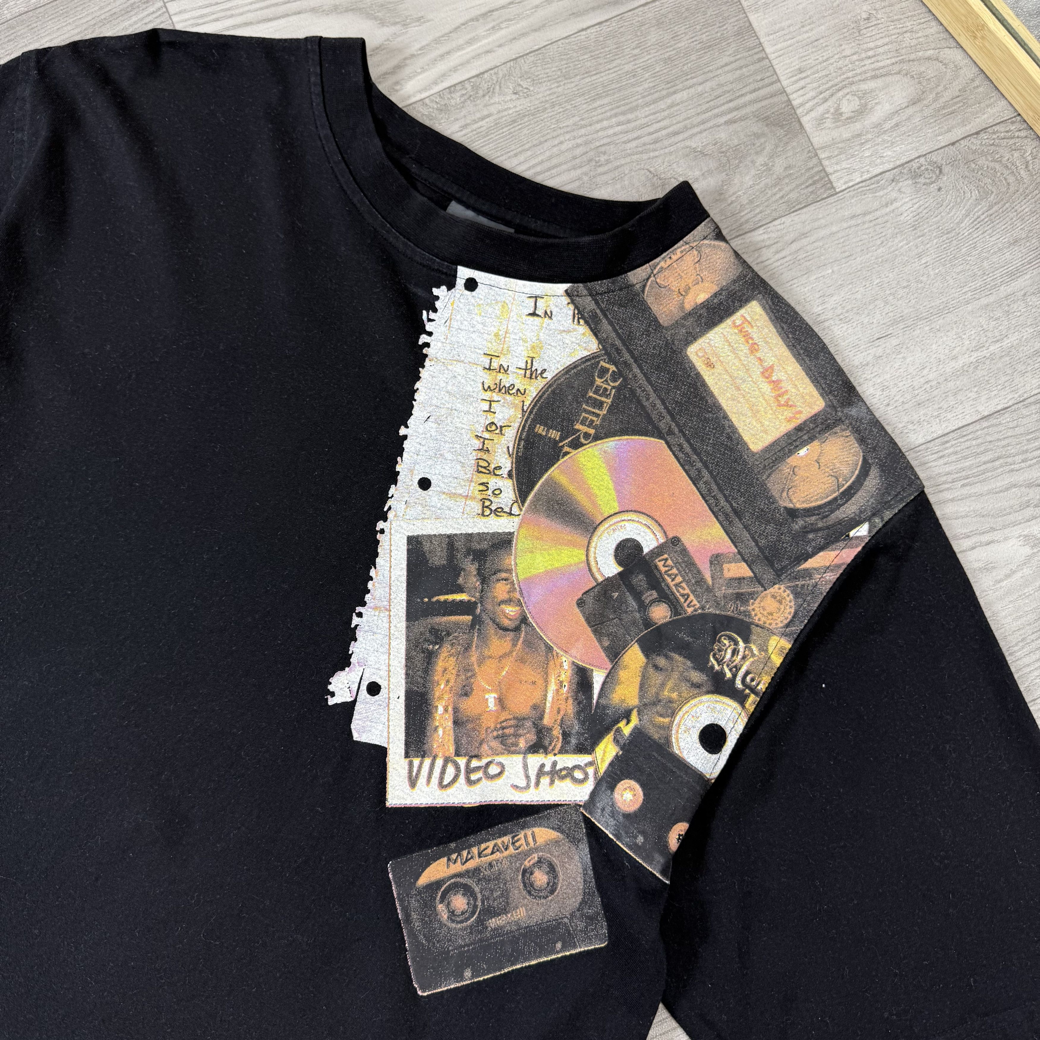 Makaveli Vintage Makaveli 2Pac Tupac Graphic Black Oversize Tee Shirt Size US L / EU 52-54 / 3 - 6 Thumbnail