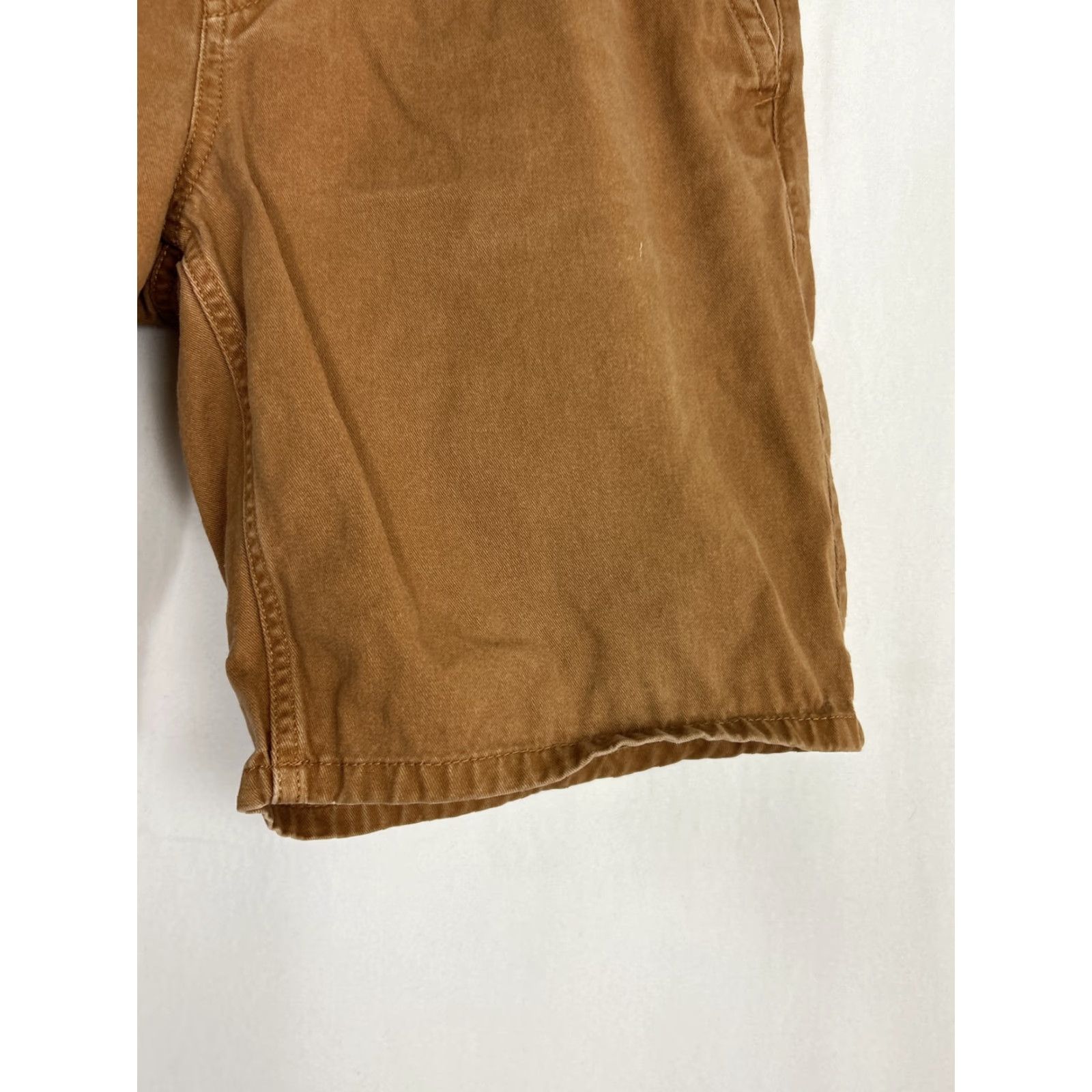 Timberland Timberland Grafton Lake Shorts Men's 36x9 Duck Brown Cotton Denim Casual Outdoor Regular Front Button Closure Mens Brown Denim Shorts Size US 36 / EU 52 - 3 Thumbnail