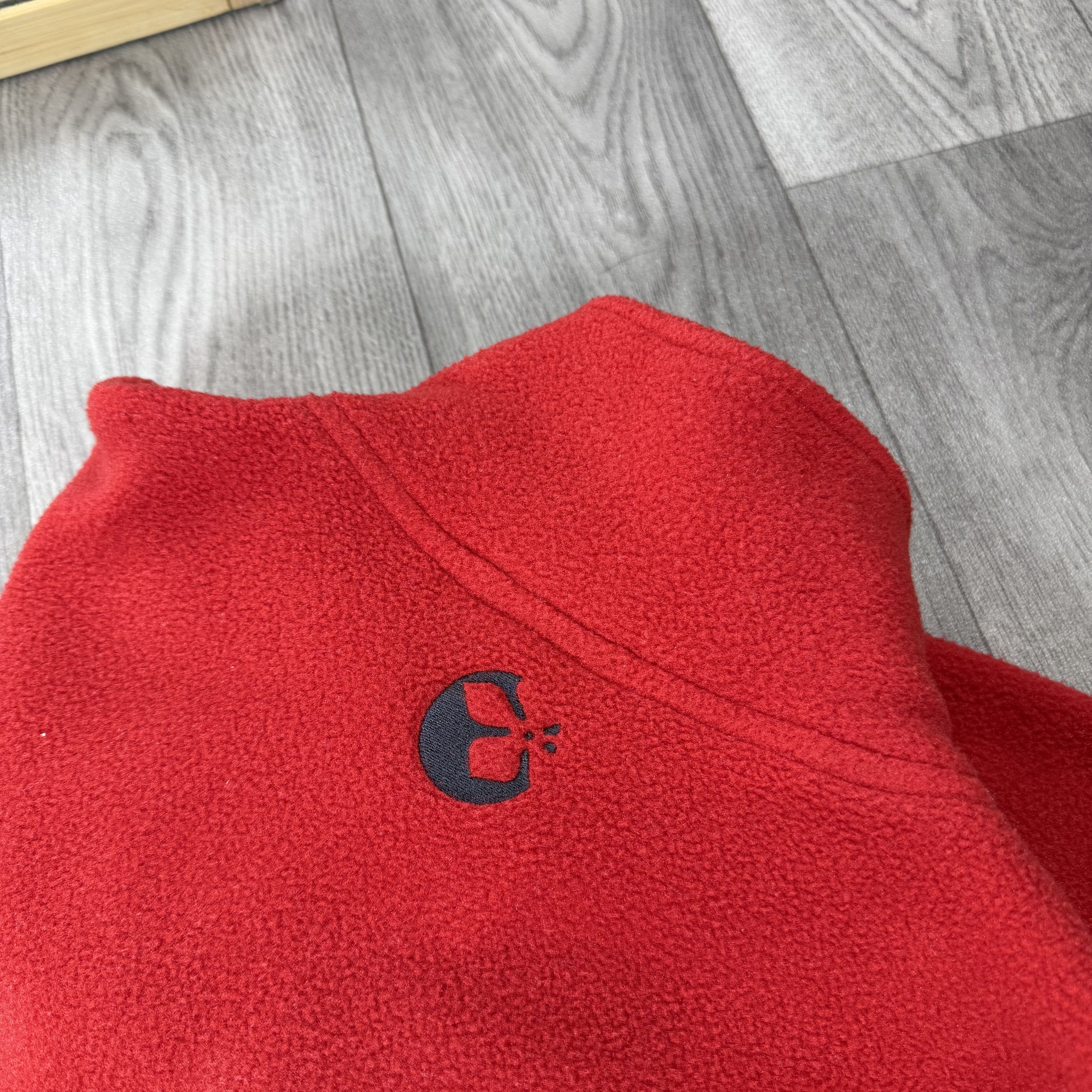 O'Neill Vintage O'Neil 90s Red 1/4 Fleece Jacket Sweater Sweatshirt Size M / US 6-8 / IT 42-44 - 8 Thumbnail