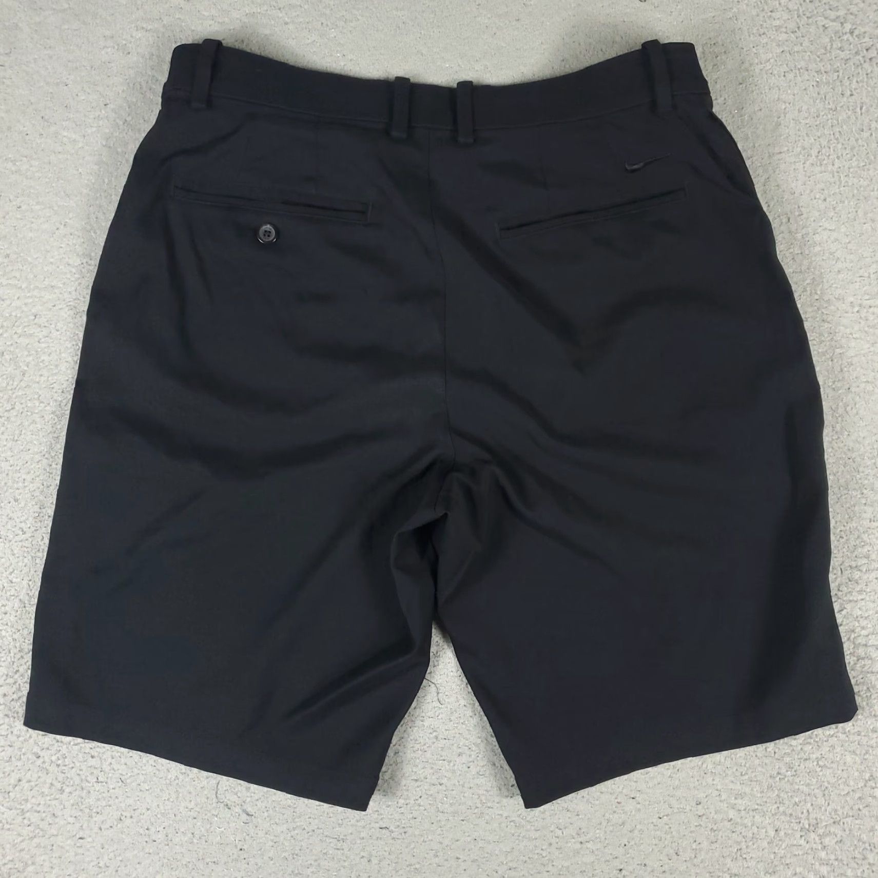 Nike Nike Shorts Mens Size 32 Black Golf Dri Fit Casual Flat Front Chino Size US 32 / EU 48 - 6 Thumbnail