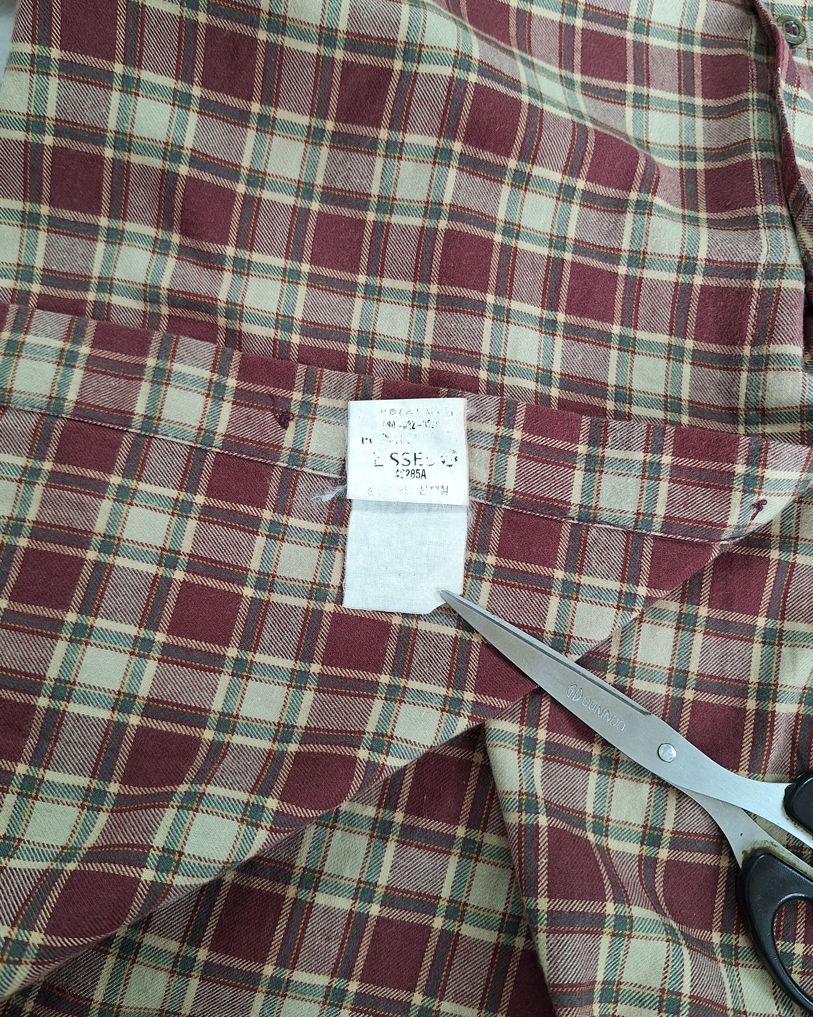 Yves Saint Laurent Vintage Ysl Yves Saint Laurent Flannel Shirt Size US L / EU 52-54 / 3 - 9 Thumbnail