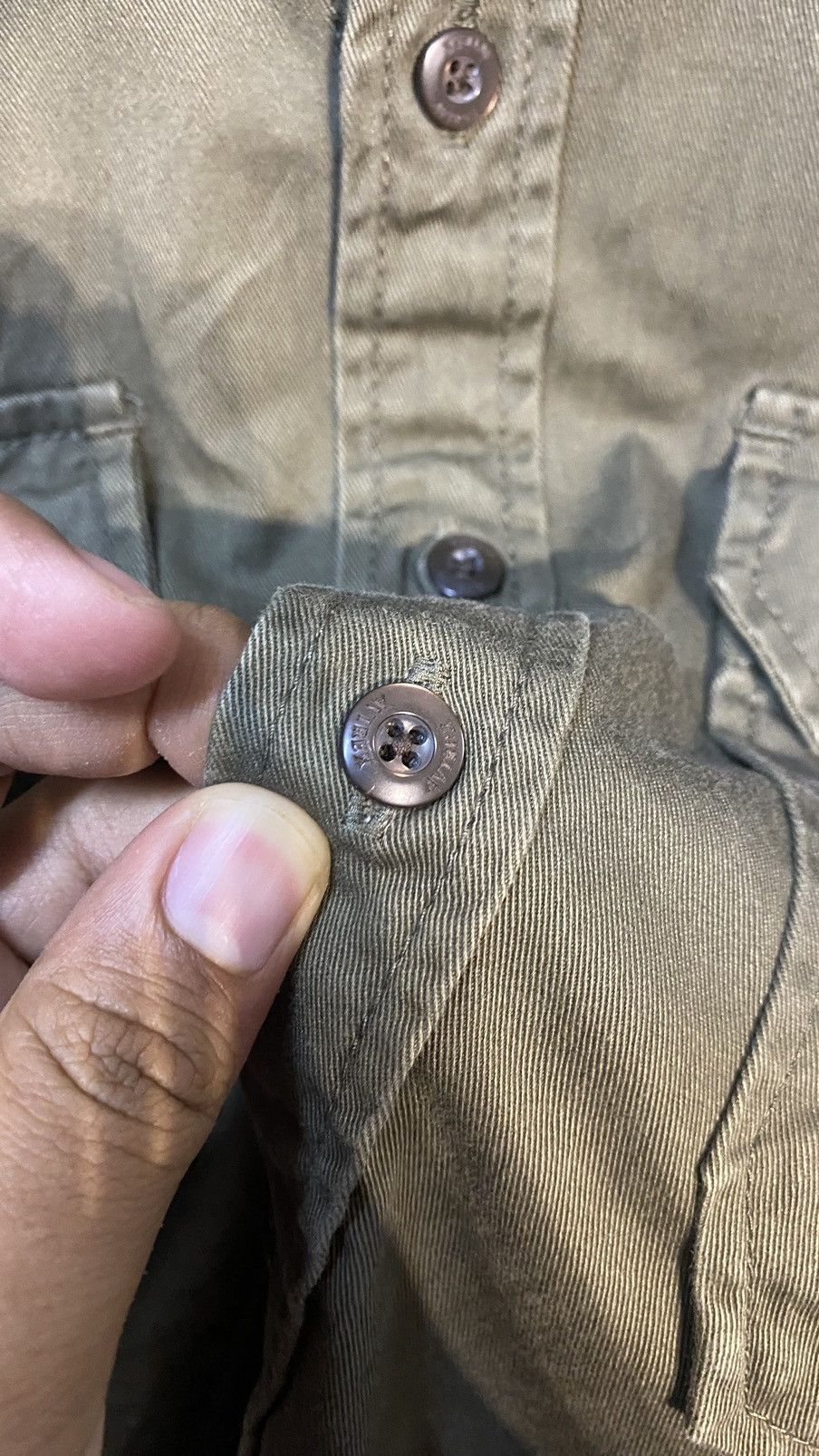 Avirex × Vintage VINTAGE AVIREX U.S ARMY MILITARY LIMITED WORK SHIRT Size US L / EU 52-54 / 3 - 6 Thumbnail