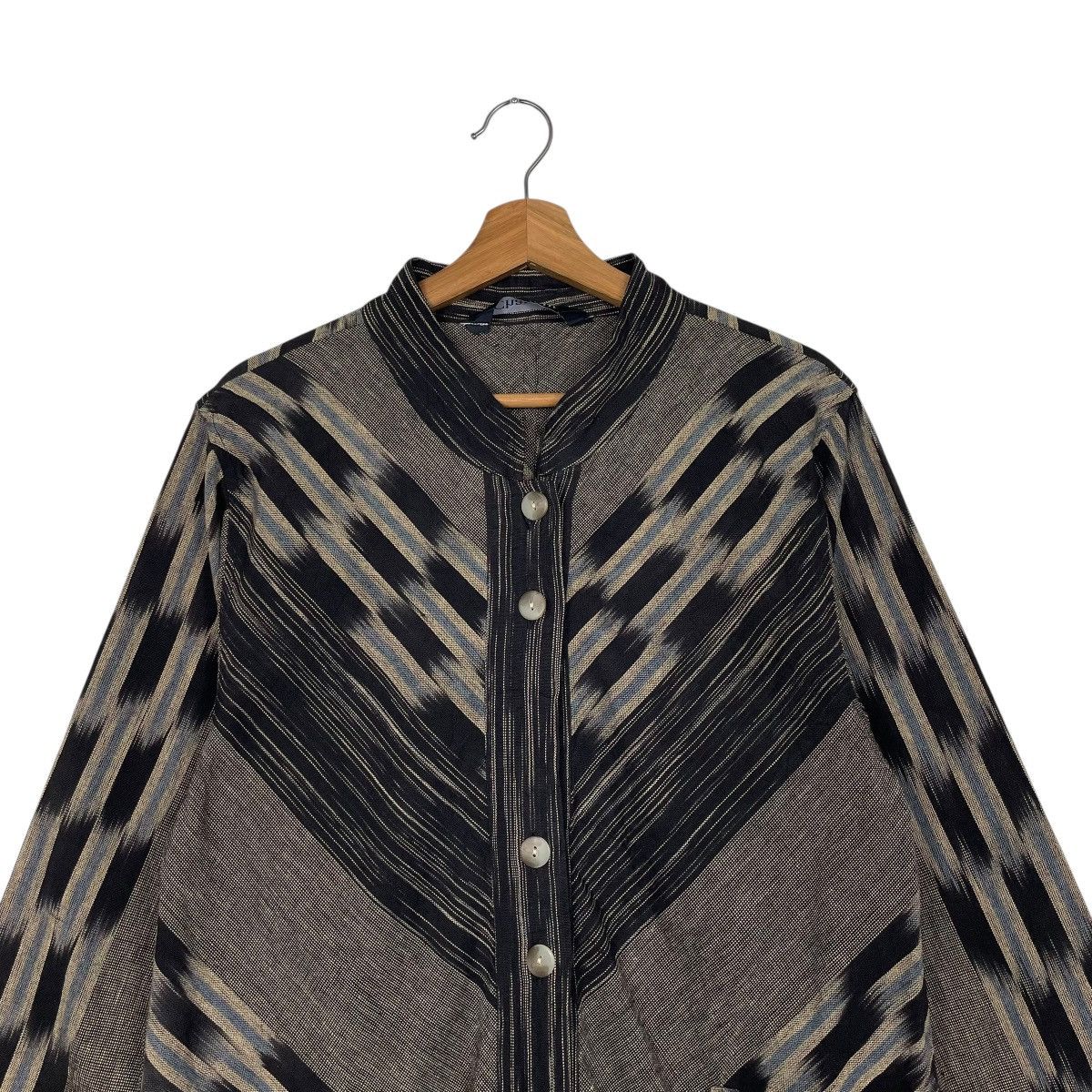 Japanese Brand Japanese Brand Chandni Patterned Long Coat Size M / US 6-8 / IT 42-44 - 2 Thumbnail