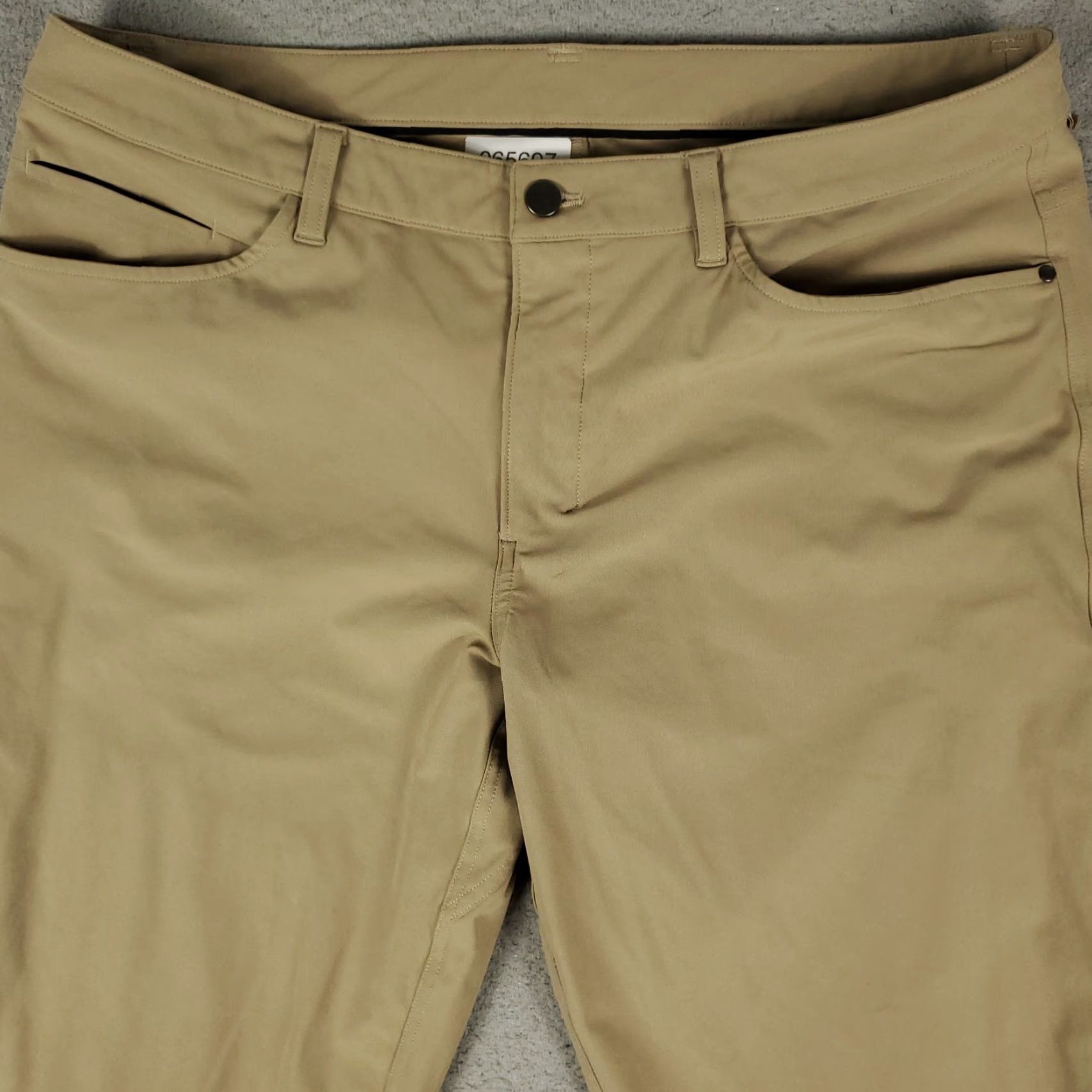 Lululemon Pants Mens 36x32 Beige 5 Pocket Chino Trousers