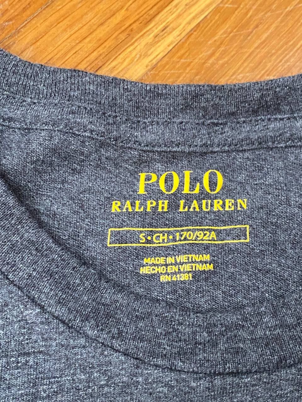Ralph Lauren Polo Ralph Lauren basic gray tee Size US S / EU 44-46 / 1 - 3 Thumbnail