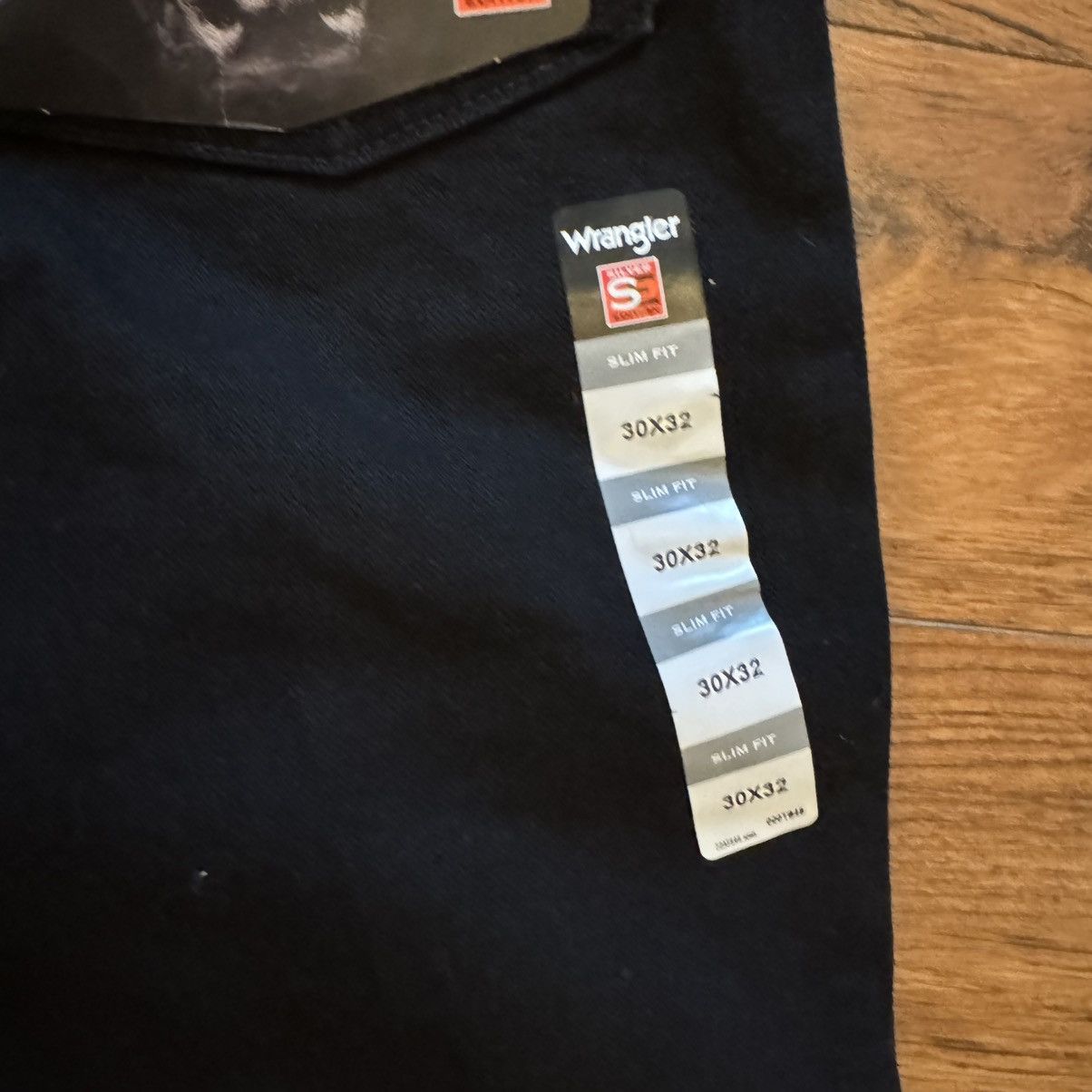 Wrangler New Wrangler Black Slim Fit Silver Edition 30x32 Jeans Denim Size US 30 / EU 46 - 9 Thumbnail