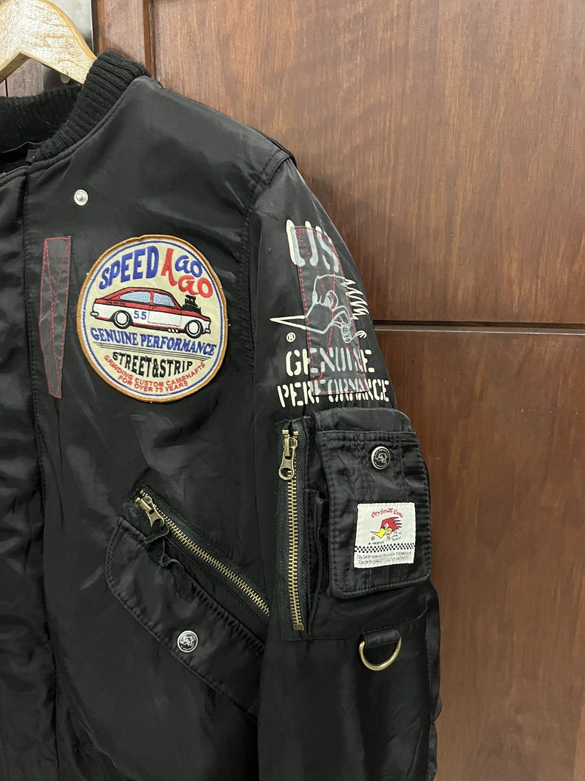 Sports Specialties Vintage Clay Smith Motor Club Racing Specialty Jacket Size US L / EU 52-54 / 3 - 3 Thumbnail
