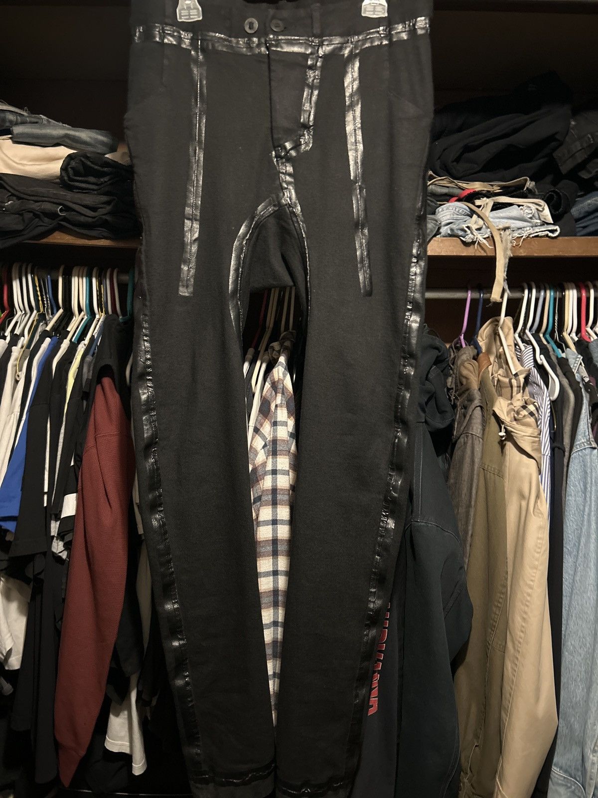 Boris Bidjan Saberi P14 Taped Seam Pants Size US 32 / EU 48 - 1 Thumbnail