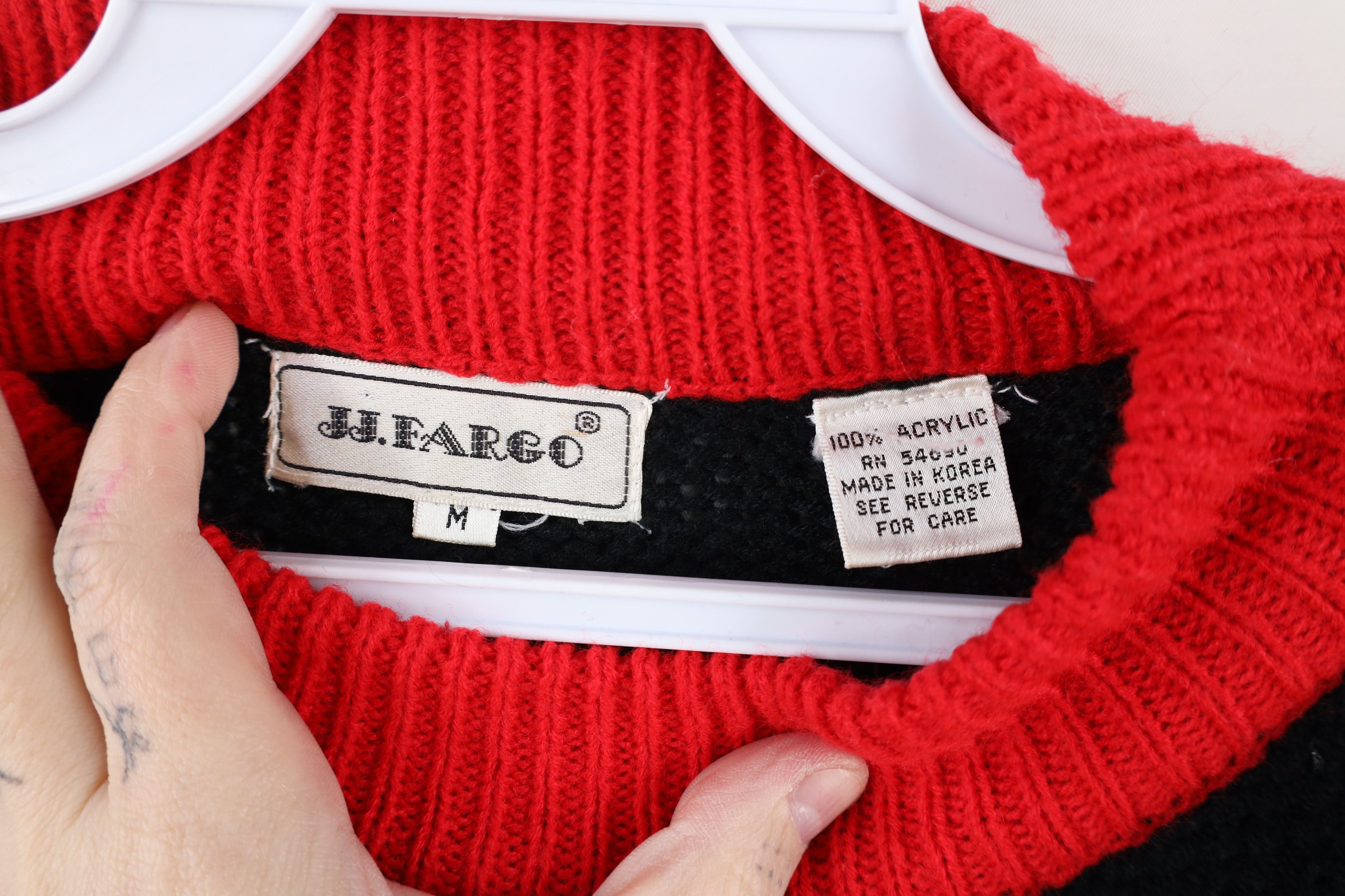 Vintage Vintage 90s Streetwear Block Boy Crazy Club Knit Sweater Size M / US 6-8 / IT 42-44 - 9 Thumbnail