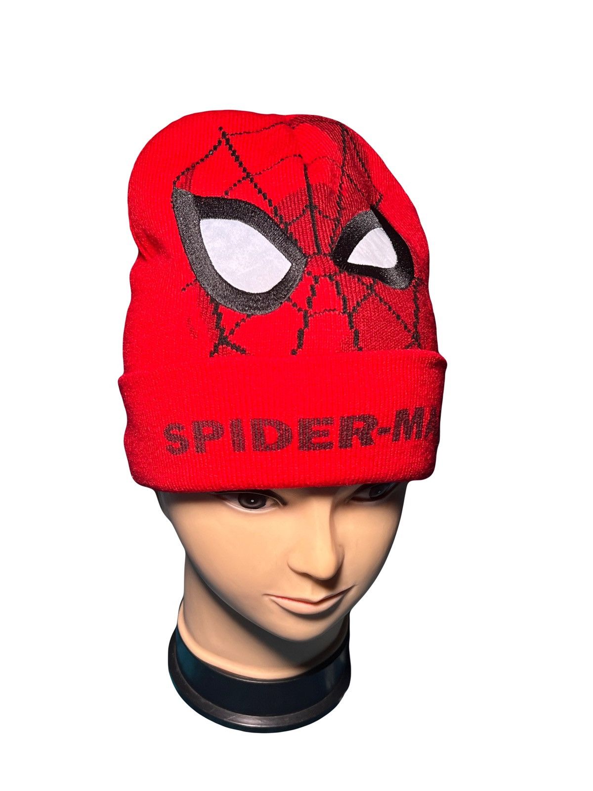 Japanese Brand Spiderman venom y2k spider hype beanie hat Size ONE SIZE - 3 Thumbnail