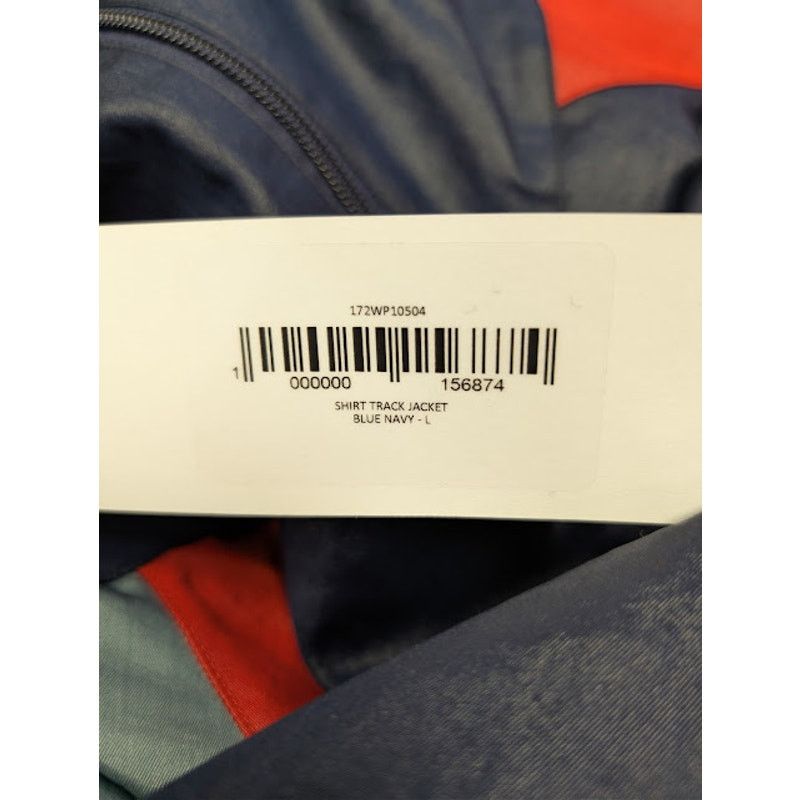 Martine Rose o1rshd1 Shirt Track Jacket in Navy Blue Size US L / EU 52-54 / 3 - 21 Thumbnail