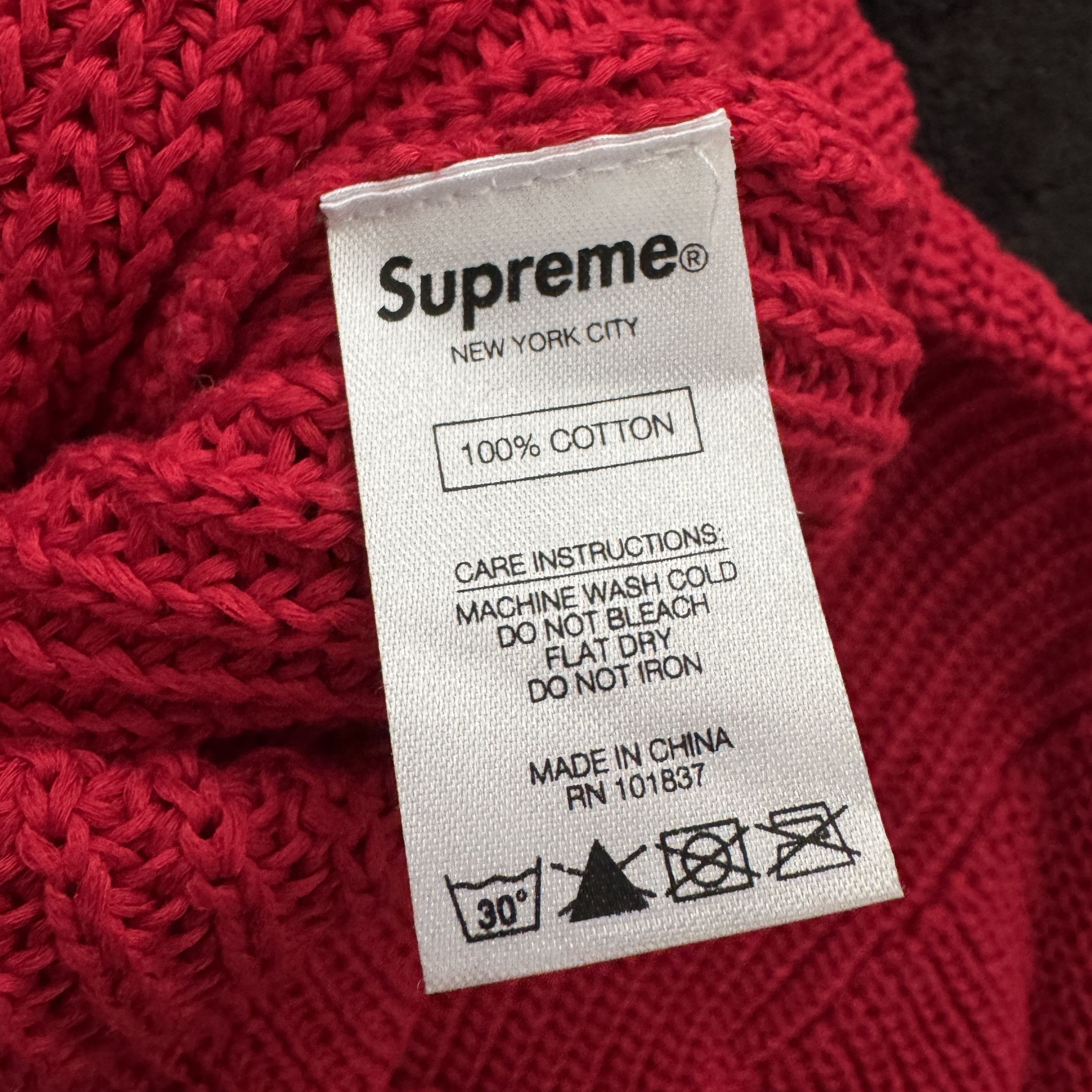 Comme des Garcons SHIRT × Supreme CDG x Supreme Knit Sweater Size US M / EU 48-50 / 2 - 5 Thumbnail
