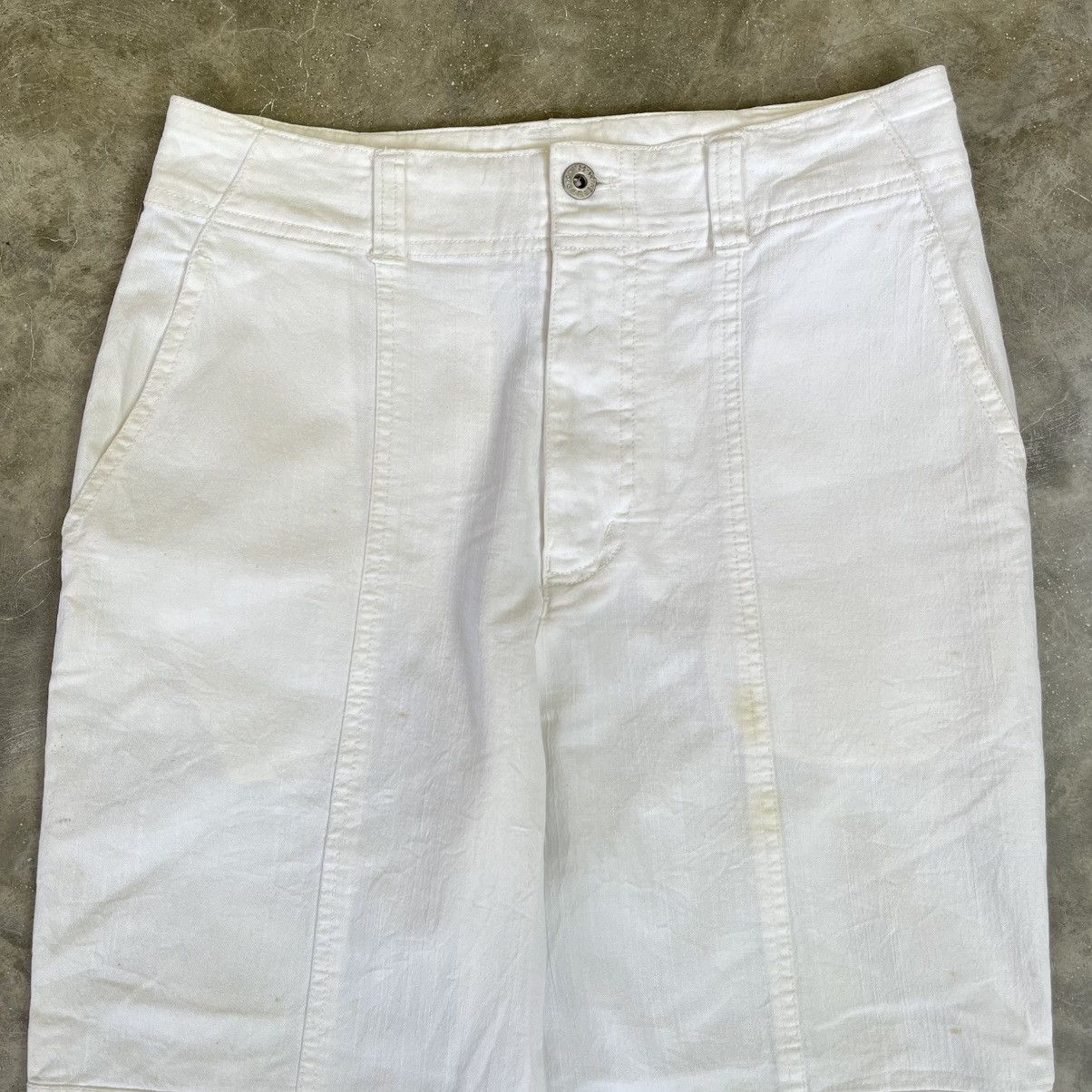 Issey Miyake Hai Sporting Gear indogo White pants Size US 29 - 3 Thumbnail