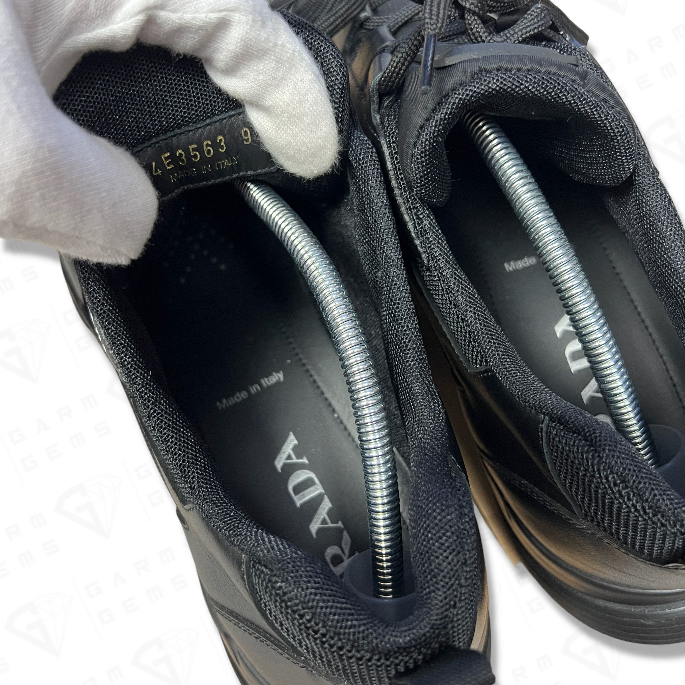 Prada Prada Geometric Panelled Low Top Twist Trainers Size US 10 / EU 43 - 8 Thumbnail