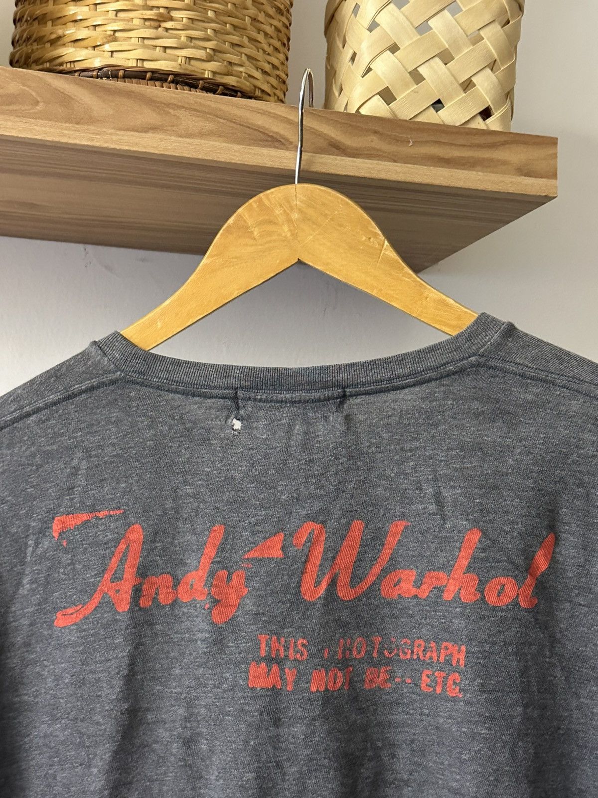 Andy Warhol × Hysteric Glamour Hysteric Glamour x Andy Warhol Hambuger Grey L/S Tee L Size US L / EU 52-54 / 3 - 11 Thumbnail