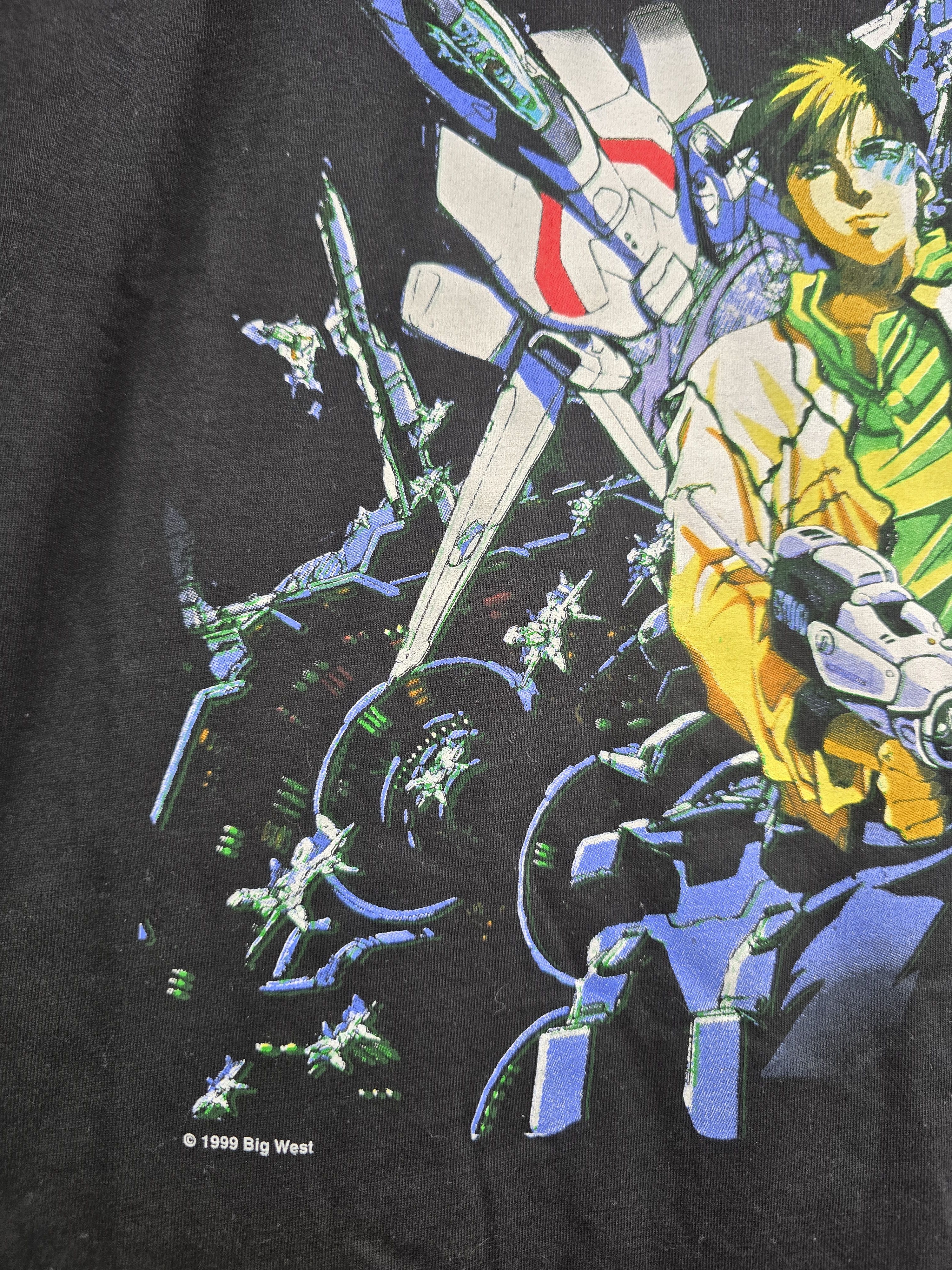 Anime × Vintage 90s Macross Anime tee M 20" 28" Size US M / EU 48-50 / 2 - 3 Thumbnail