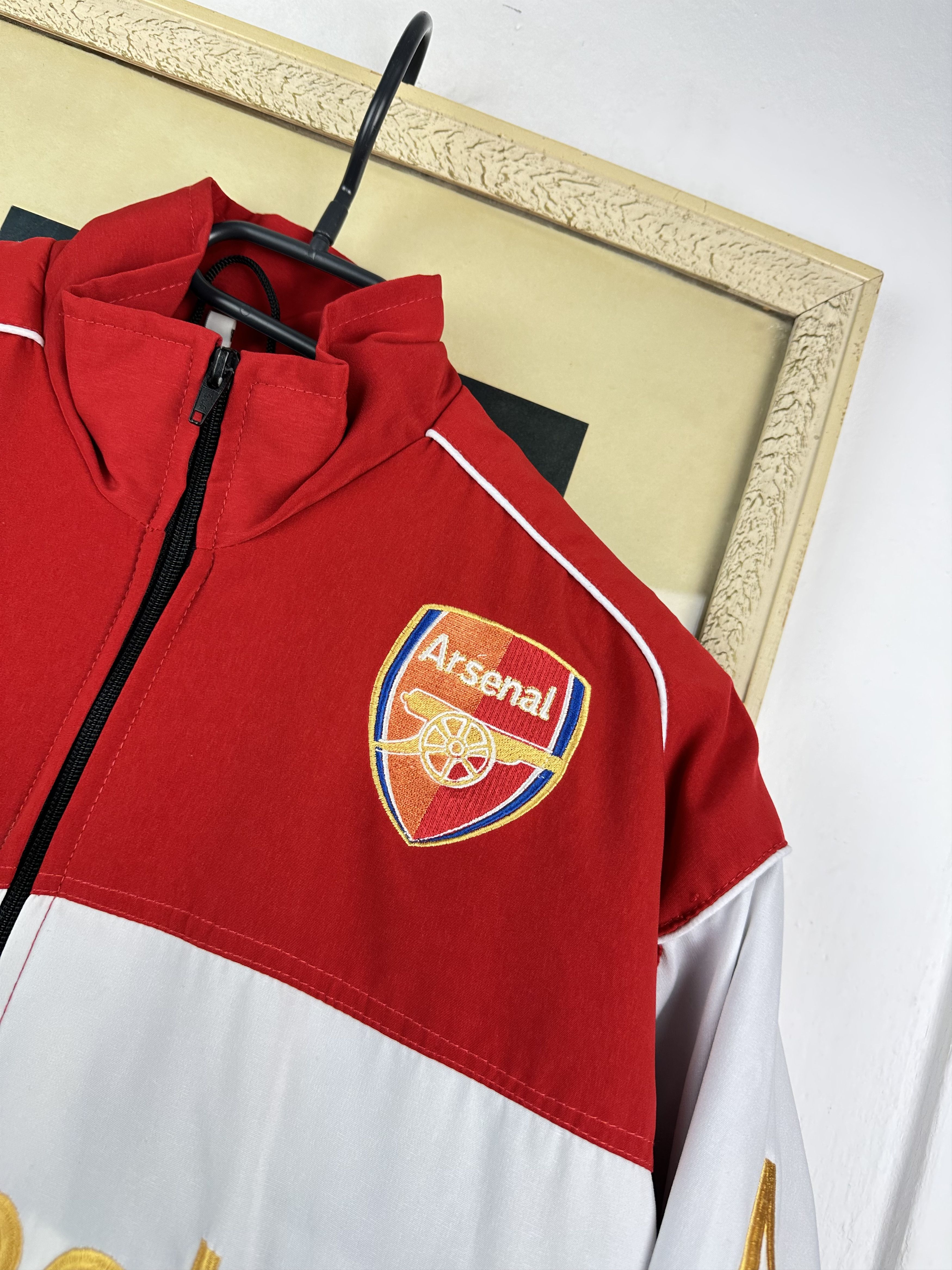 Other Vintage Arsenal Longon Racing Jacket Football Bomber Soccer Size US M / EU 48-50 / 2 - 3 Thumbnail