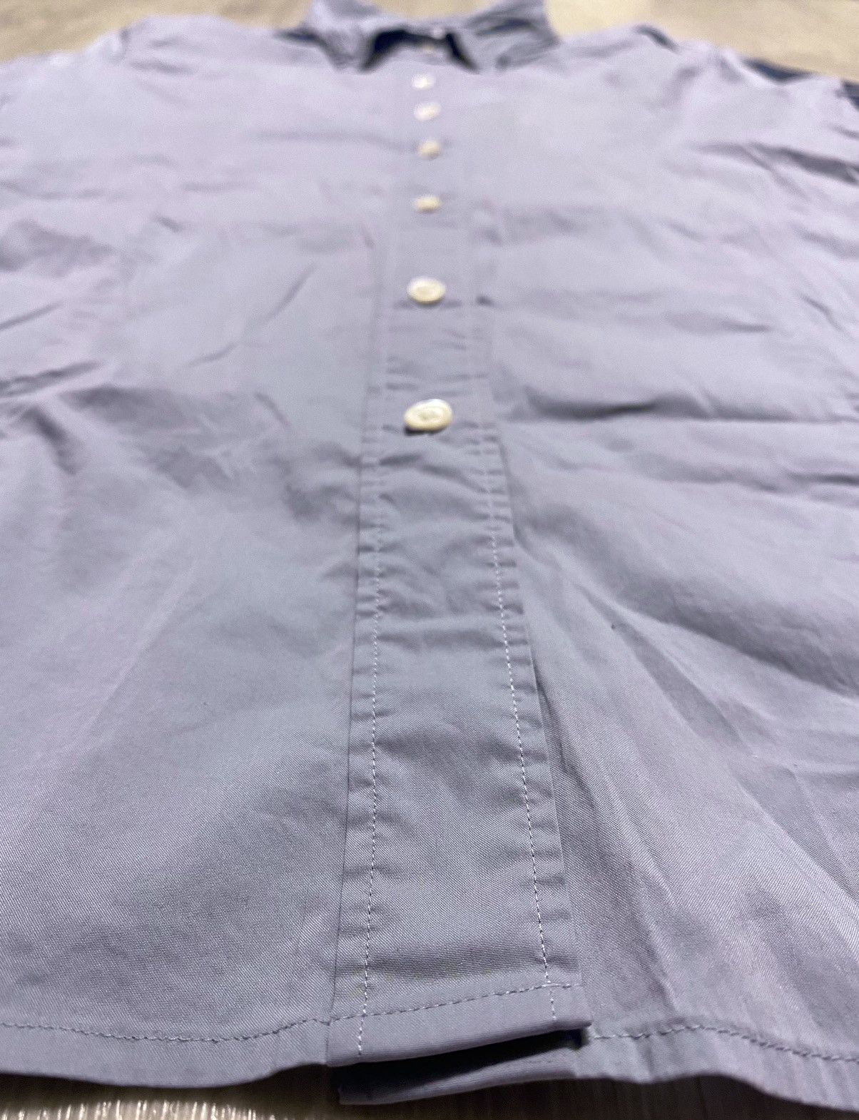 Jil Sander × Uniqlo Jil Sander + Uniqlo Blue Formal Casual Long sleeve Shirt Size US S / EU 44-46 / 1 - 5 Thumbnail