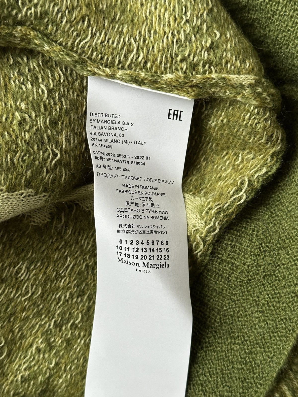 Maison Margiela Maison Margiela wool sweater Size XS / US 0-2 / IT 36-38 - 5 Thumbnail
