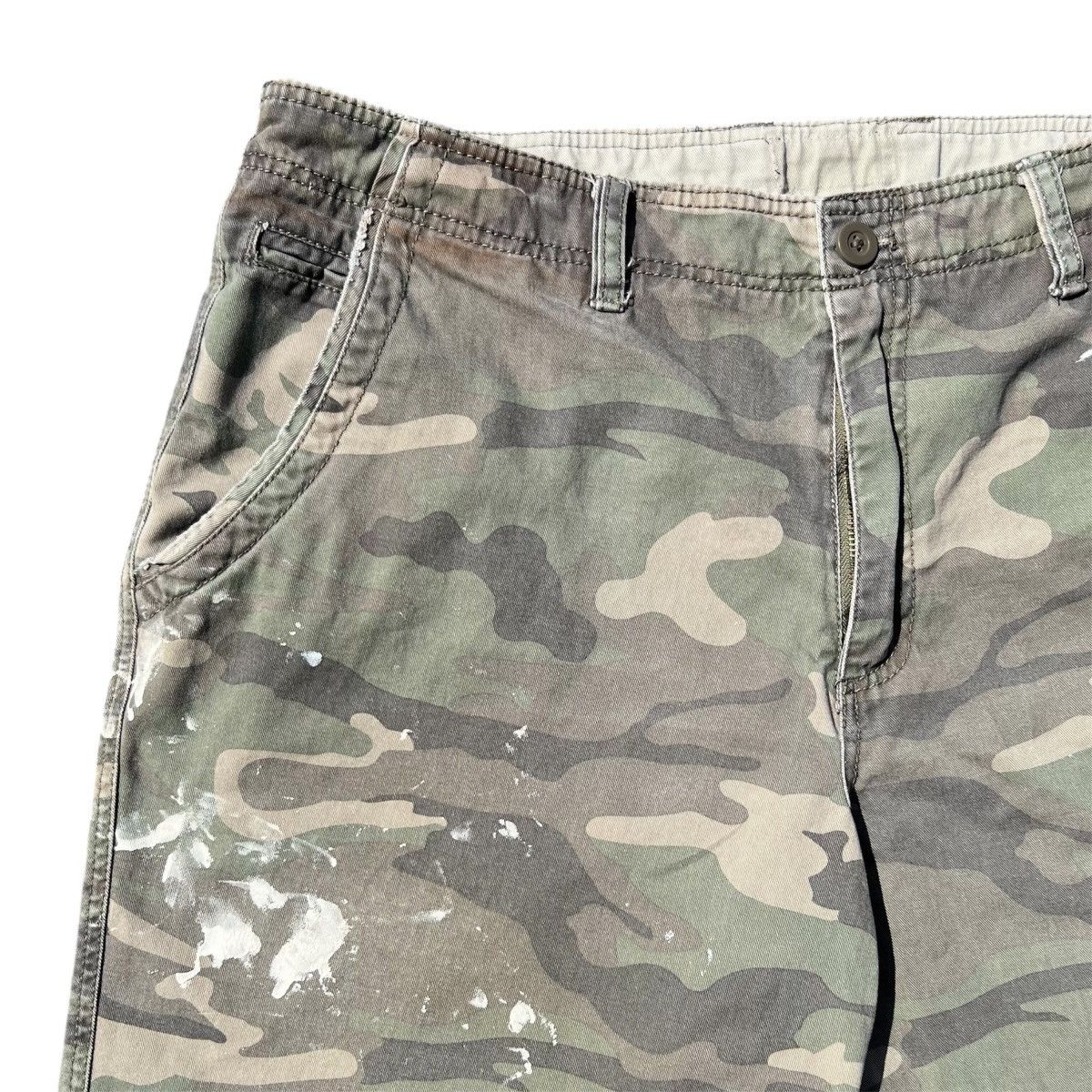 Vintage Vintage Faded Painter Camo Cargo Shorts Size US 42 / EU 58 - 3 Thumbnail
