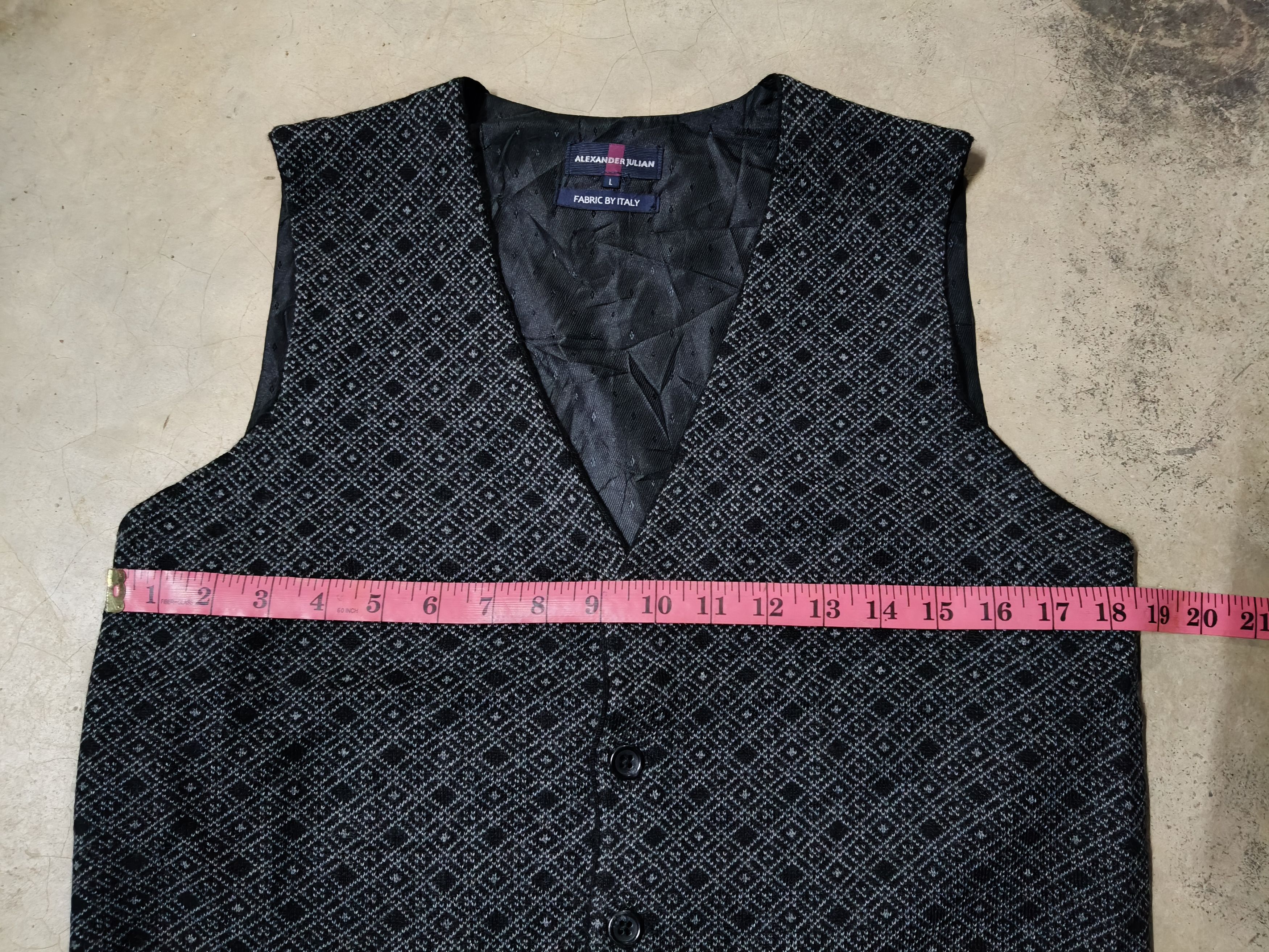 Alexander Julian × Designer × Vintage Alexander Julian Vest Size US L / EU 52-54 / 3 - 8 Thumbnail
