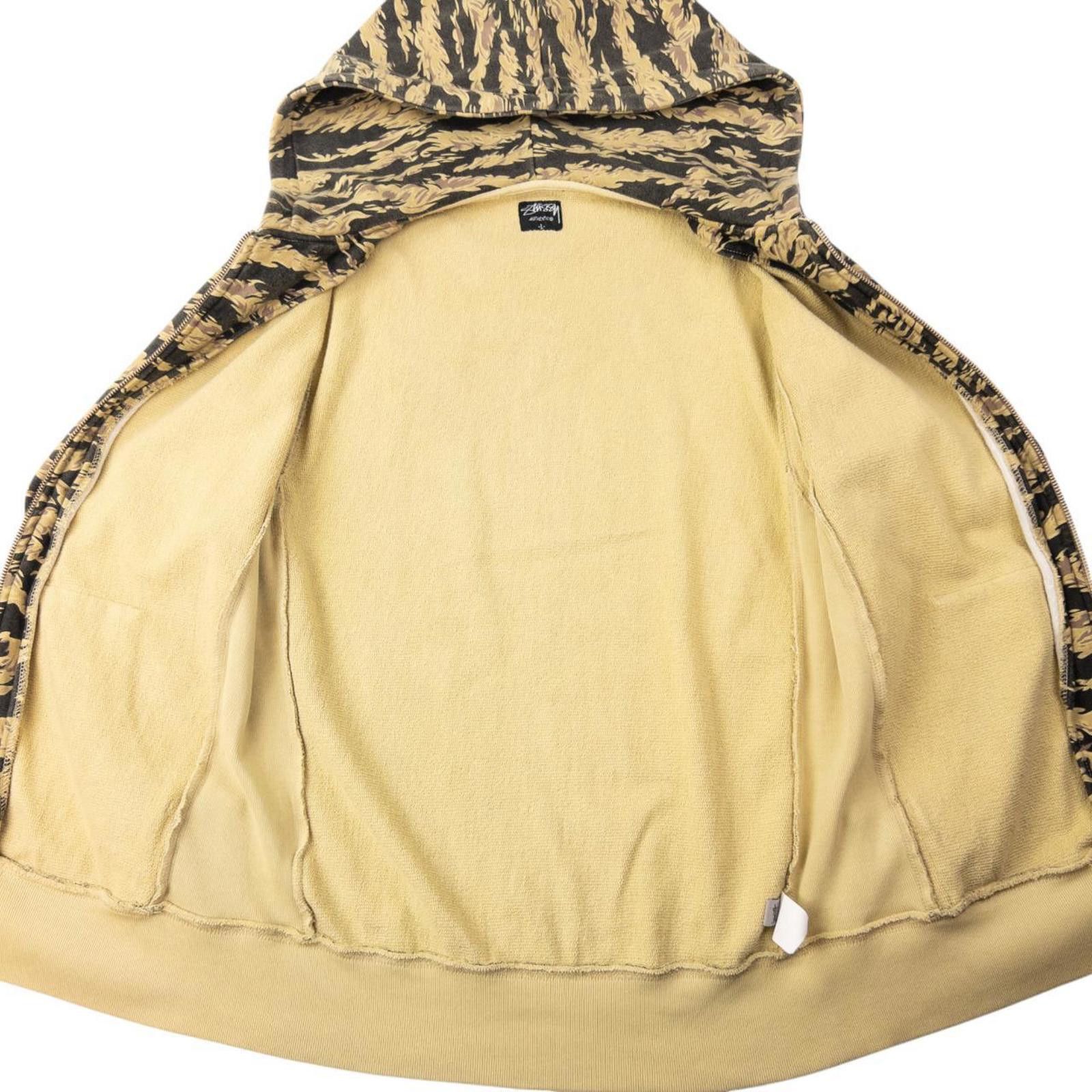 Stussy Vintage Stussy Pattern Zip Up Hoodie Size M Size US M / EU 48-50 / 2 - 4 Thumbnail