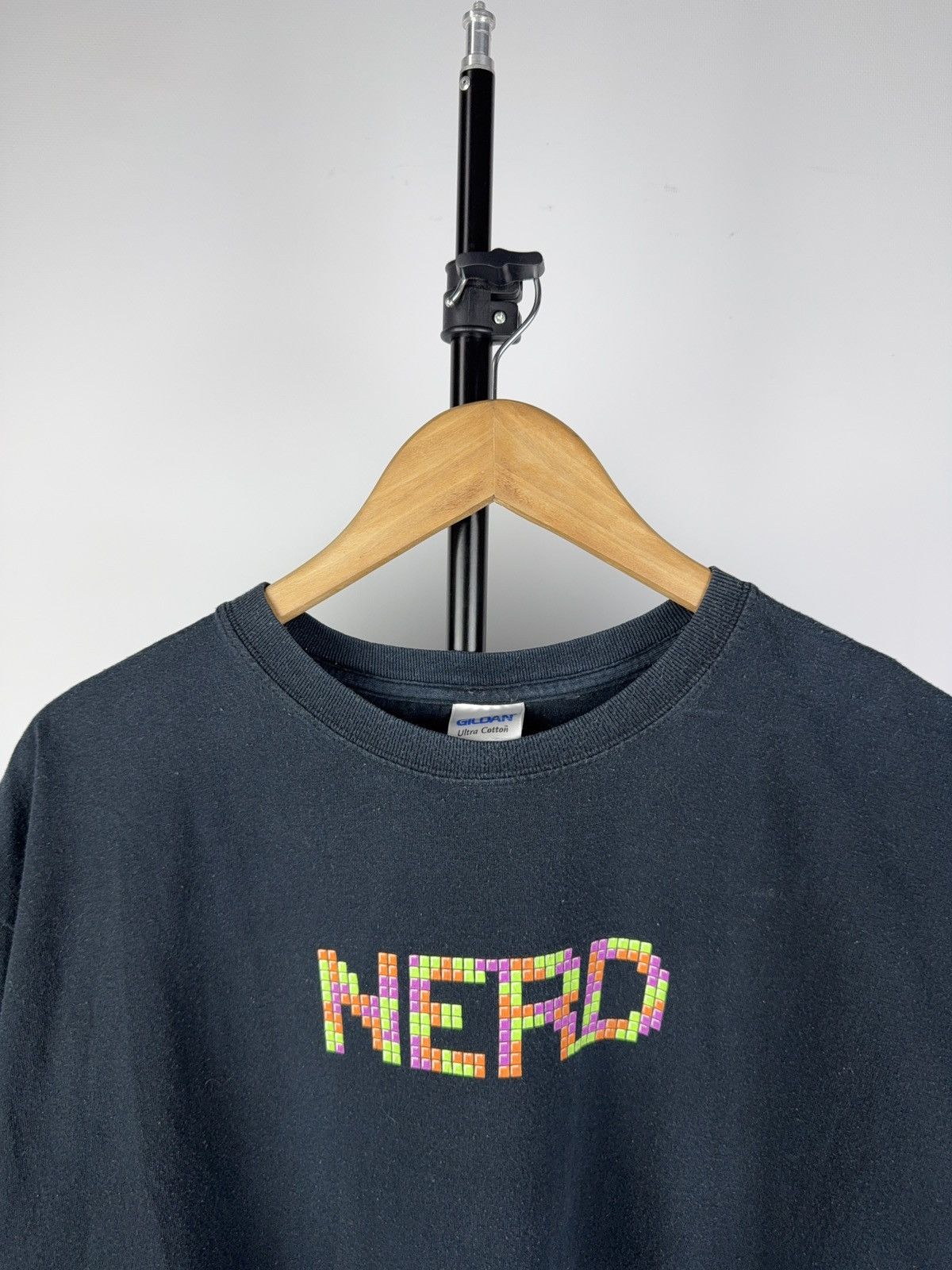 Vintage Vintage Funny NERD Tee | Retro Pixel Style Geek Humor Shirt Size US XL / EU 56 / 4 - 3 Thumbnail