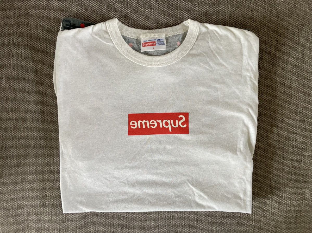 Comme des Garcons SHIRT × Supreme Supreme x CDG t-shirt Size US L / EU 52-54 / 3 - 4 Thumbnail