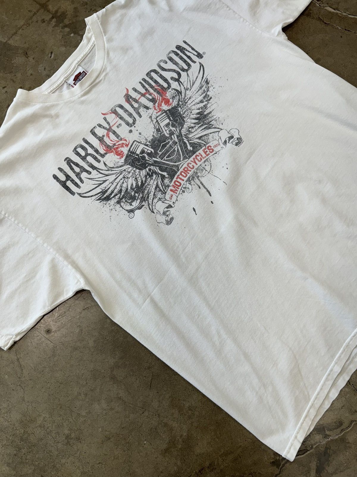 Harley Davidson × Vintage Vintage Harley Davidson Chandler Arizona Tee Sz. Large Size US L / EU 52-54 / 3 - 1 Thumbnail