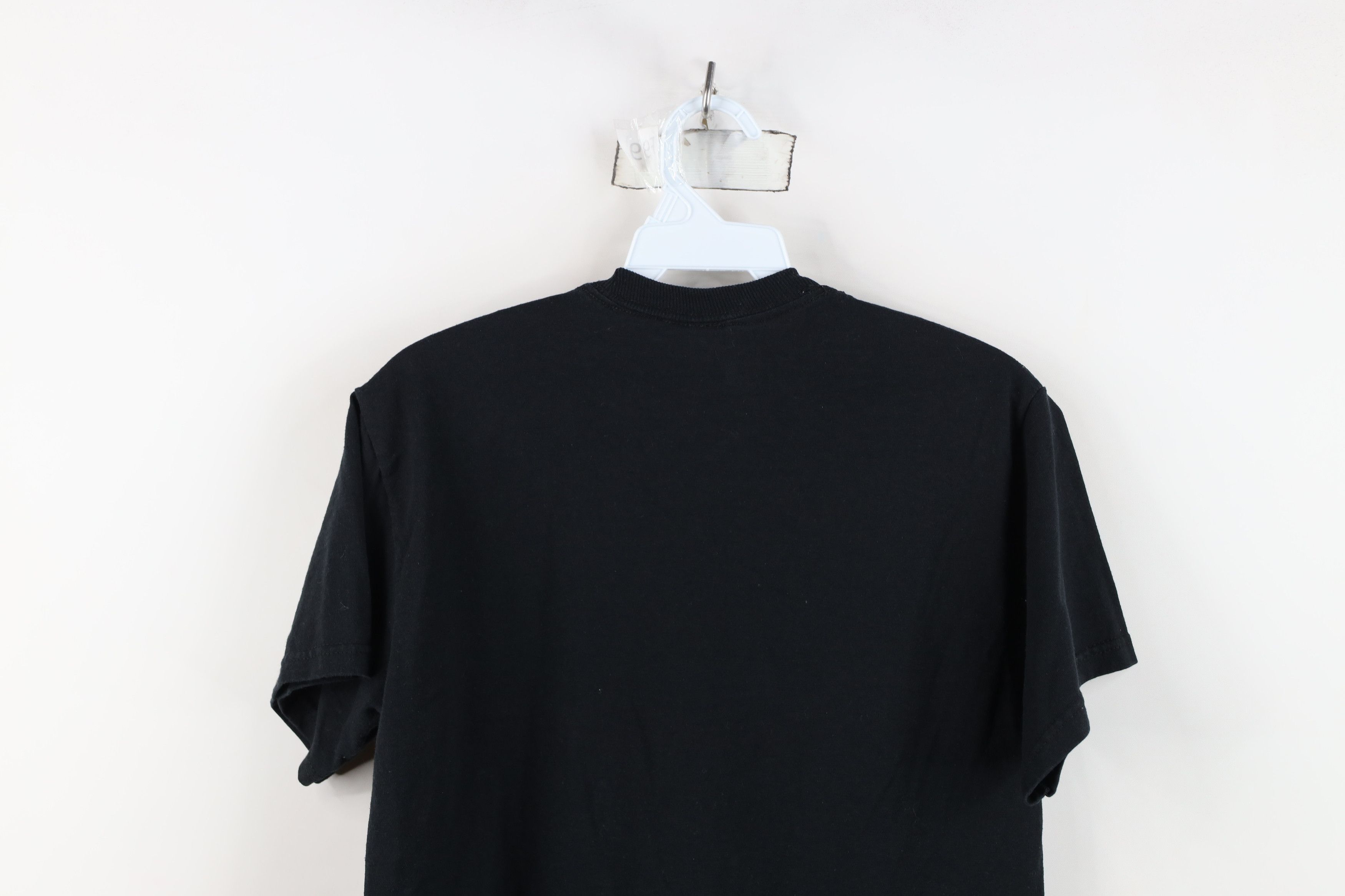 Vintage Vintage 90s Streetwear Short Sleeve T-Shirt Black Cotton Size US S / EU 44-46 / 1 - 11 Thumbnail
